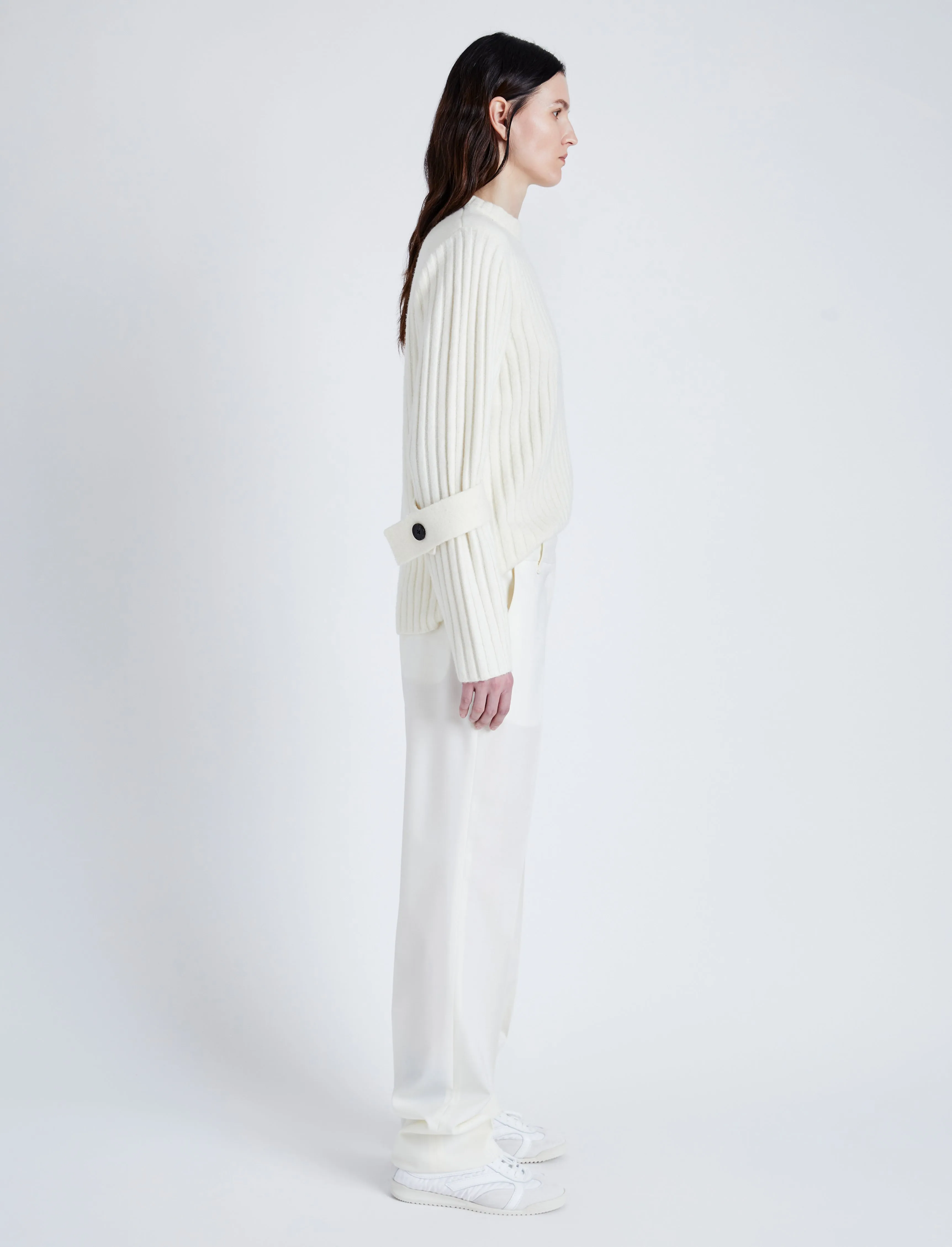 Verona Sweater in Midweight Cashmere Rib sold by Proenza Schouler product image thumbnail 4