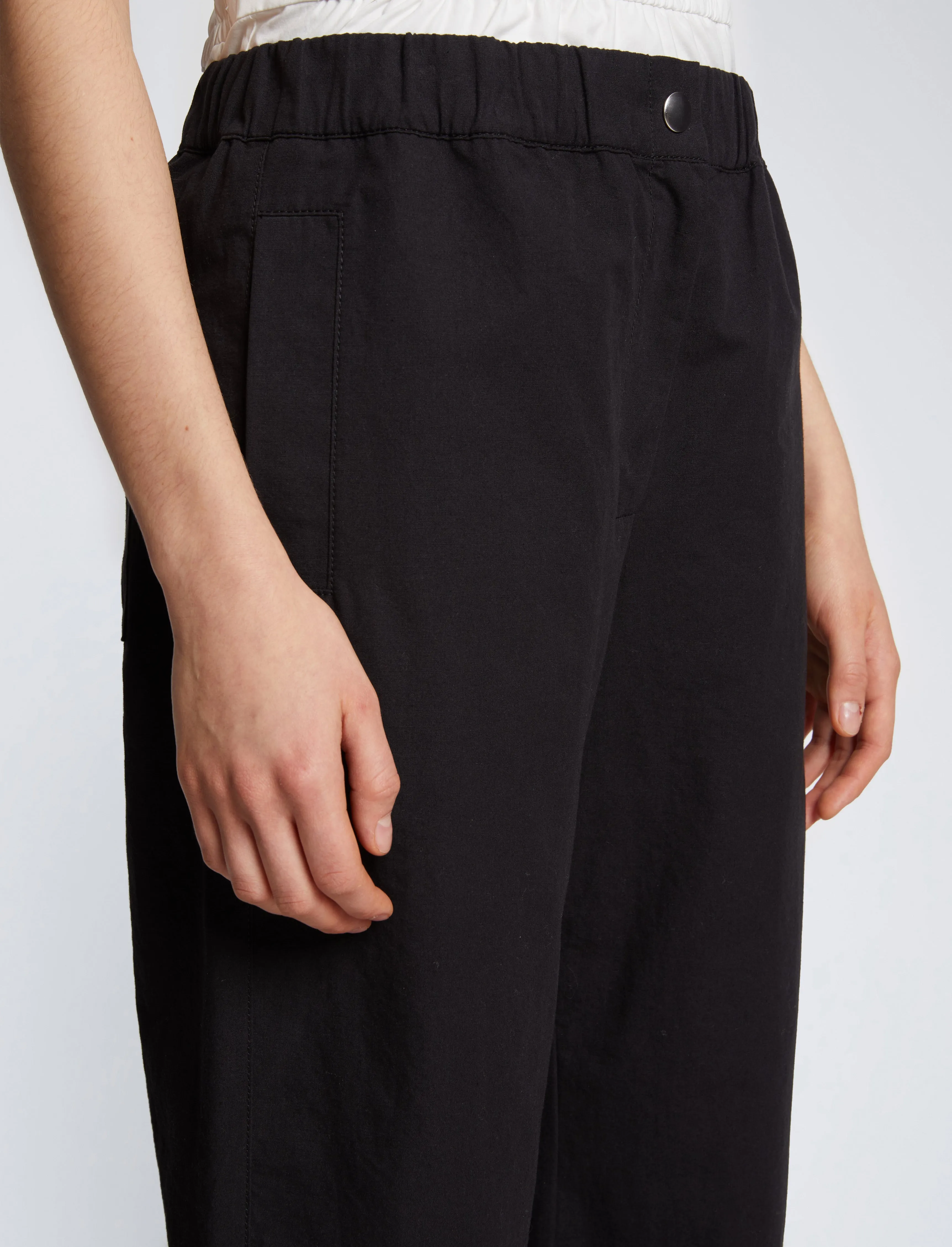 Solid Cotton Linen Easy Pants sold by Proenza Schouler product image thumbnail 5