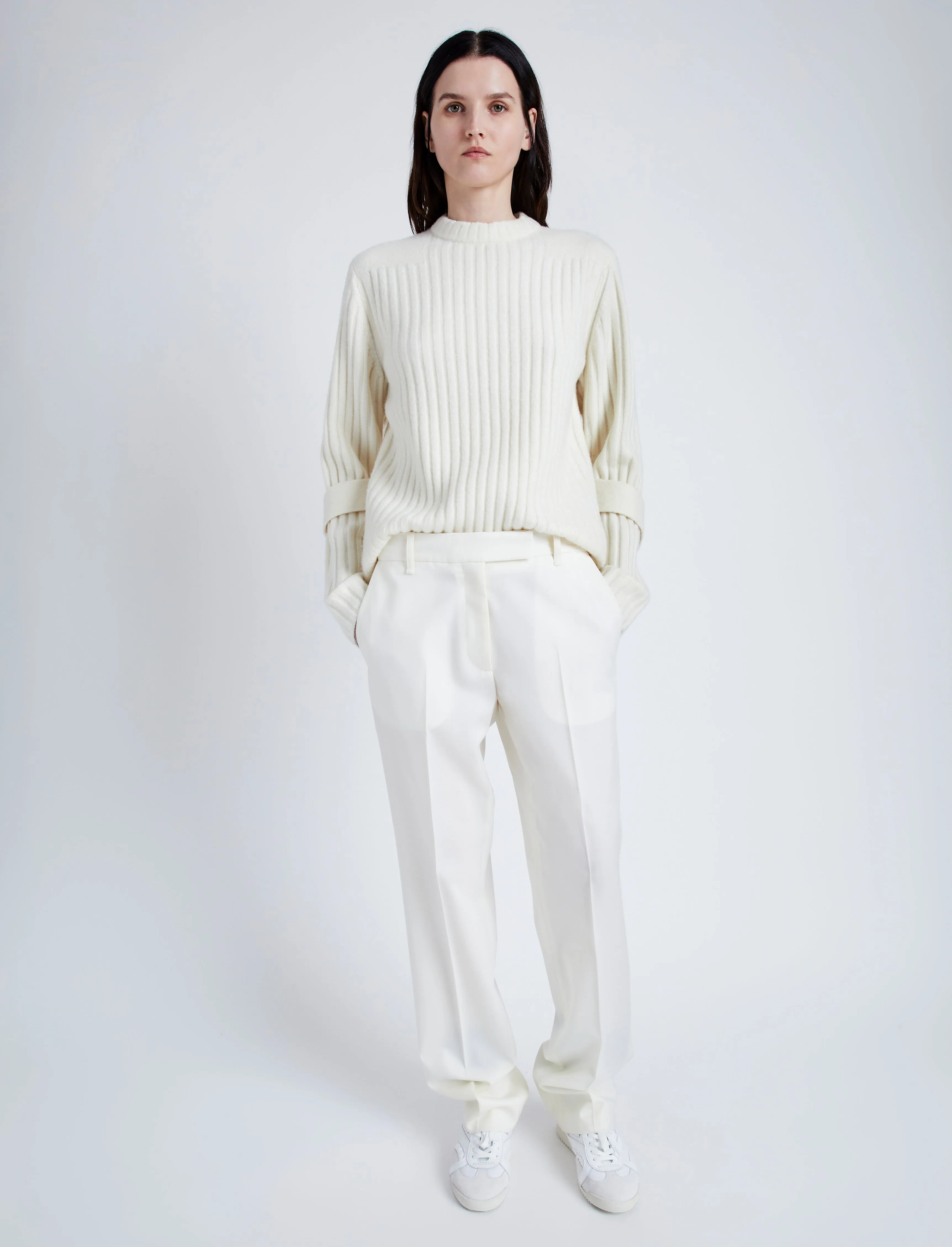 Verona Sweater in Midweight Cashmere Rib sold by Proenza Schouler product image thumbnail 3