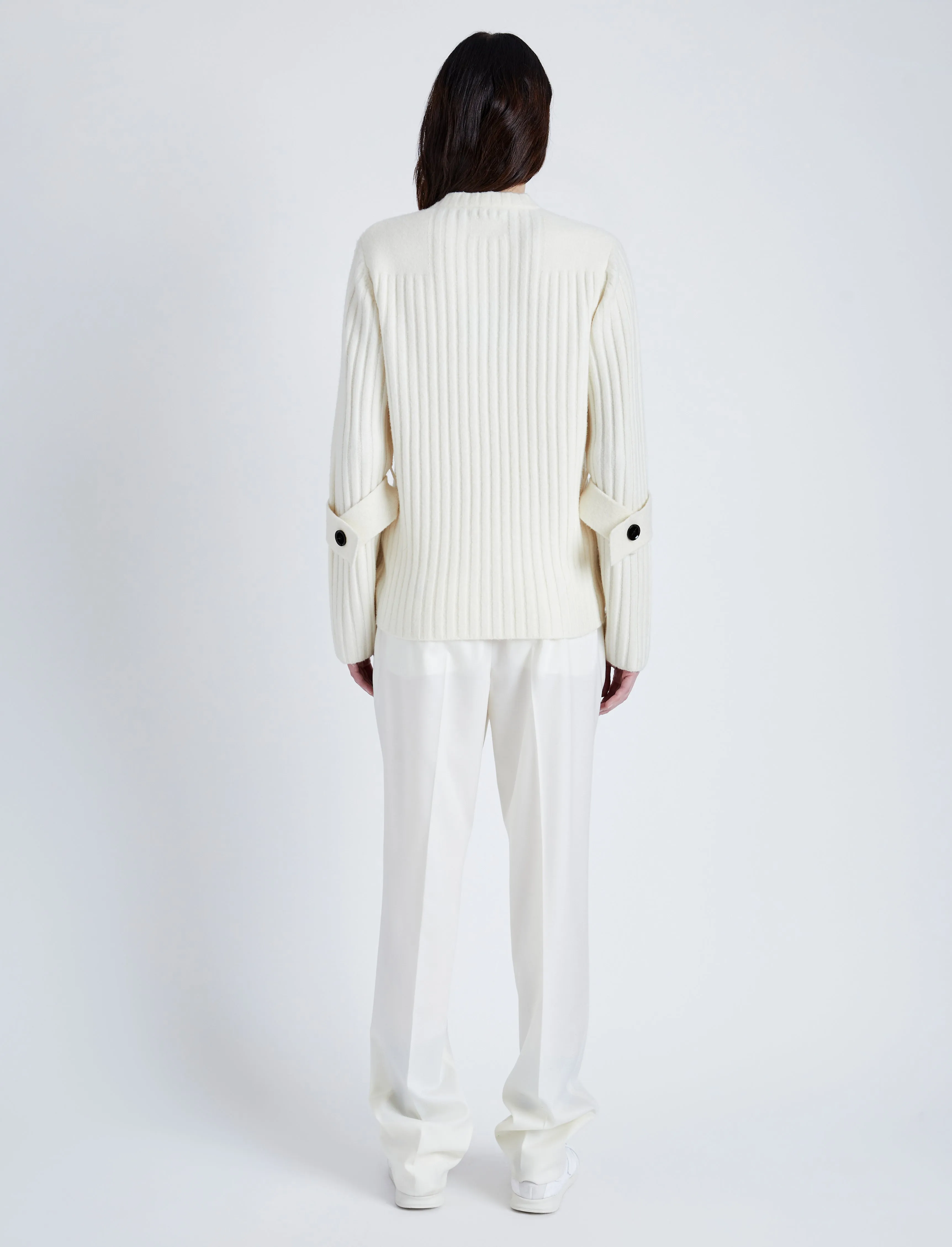 Verona Sweater in Midweight Cashmere Rib sold by Proenza Schouler product image thumbnail 5