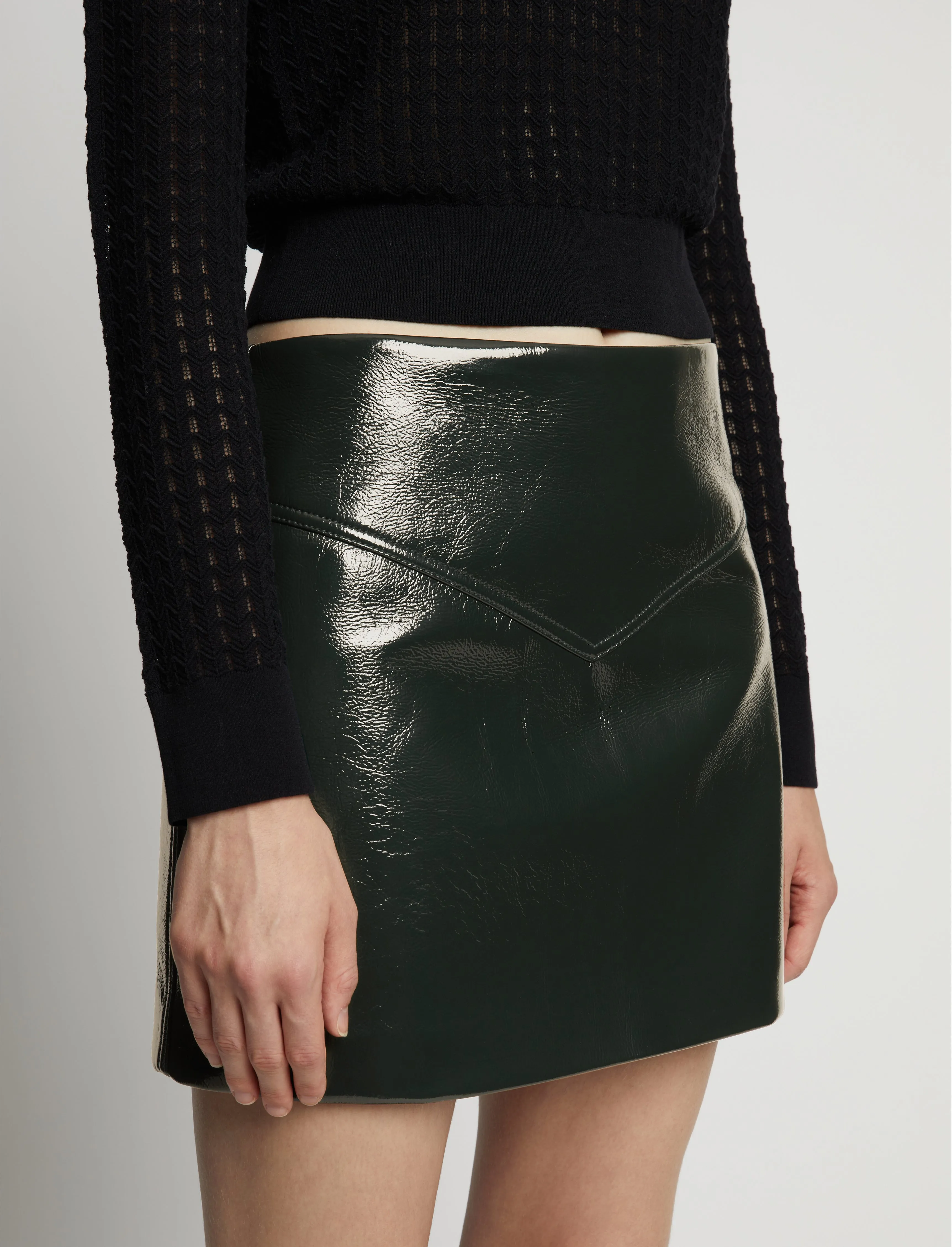 Vinyl Mini Skirt sold by Proenza Schouler product image thumbnail 5