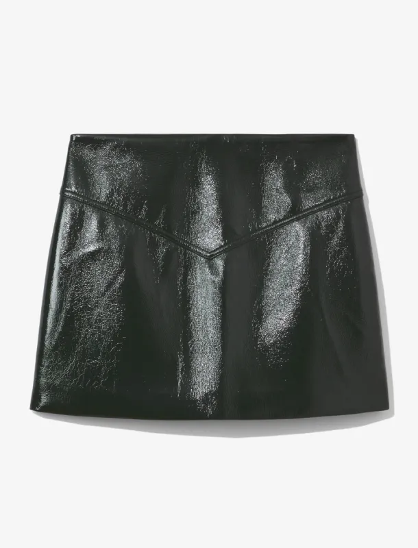 Vinyl Mini Skirt made by Proenza Schouler