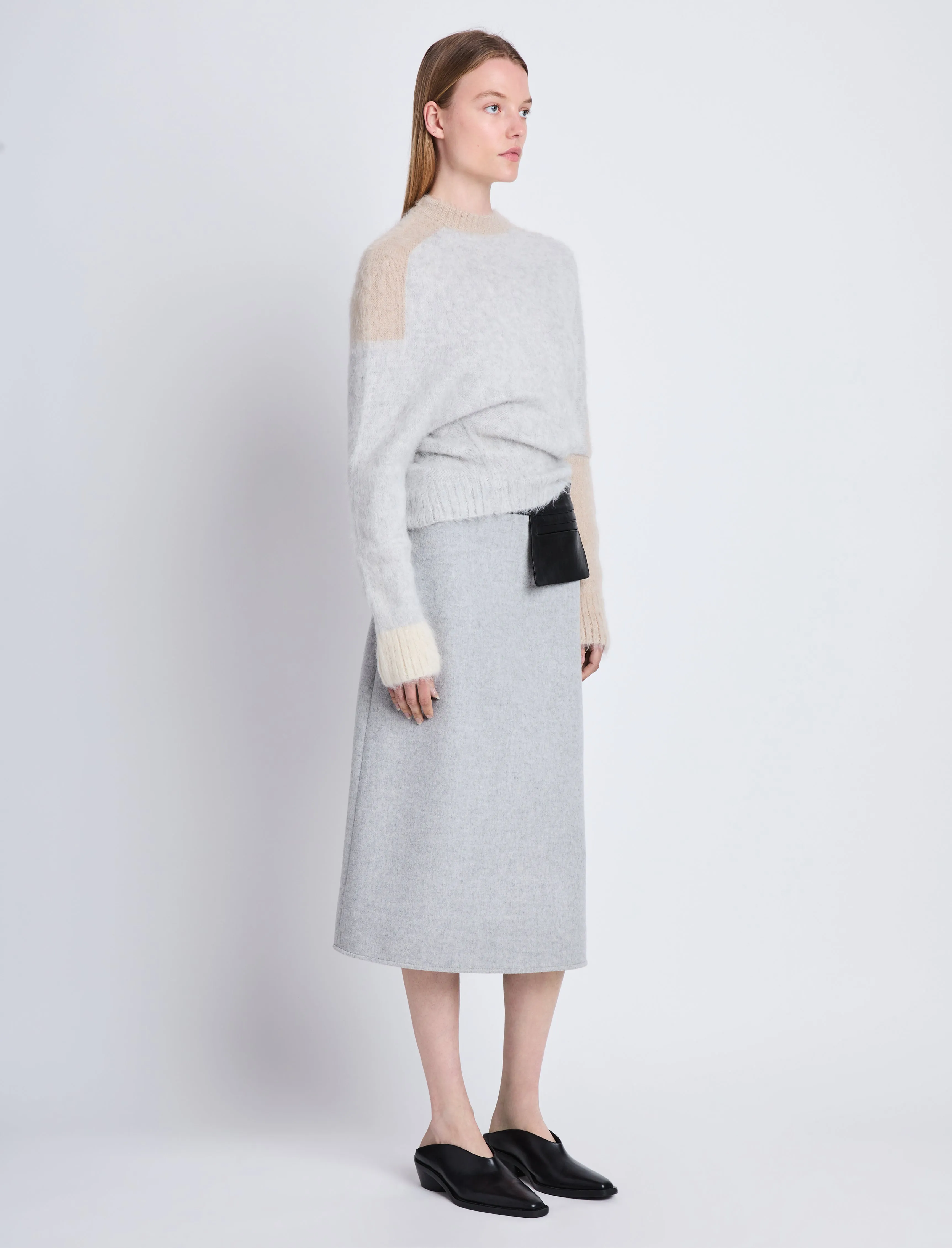 Patti Sweater in Brushed Mohair sold by Proenza Schouler product image thumbnail 4