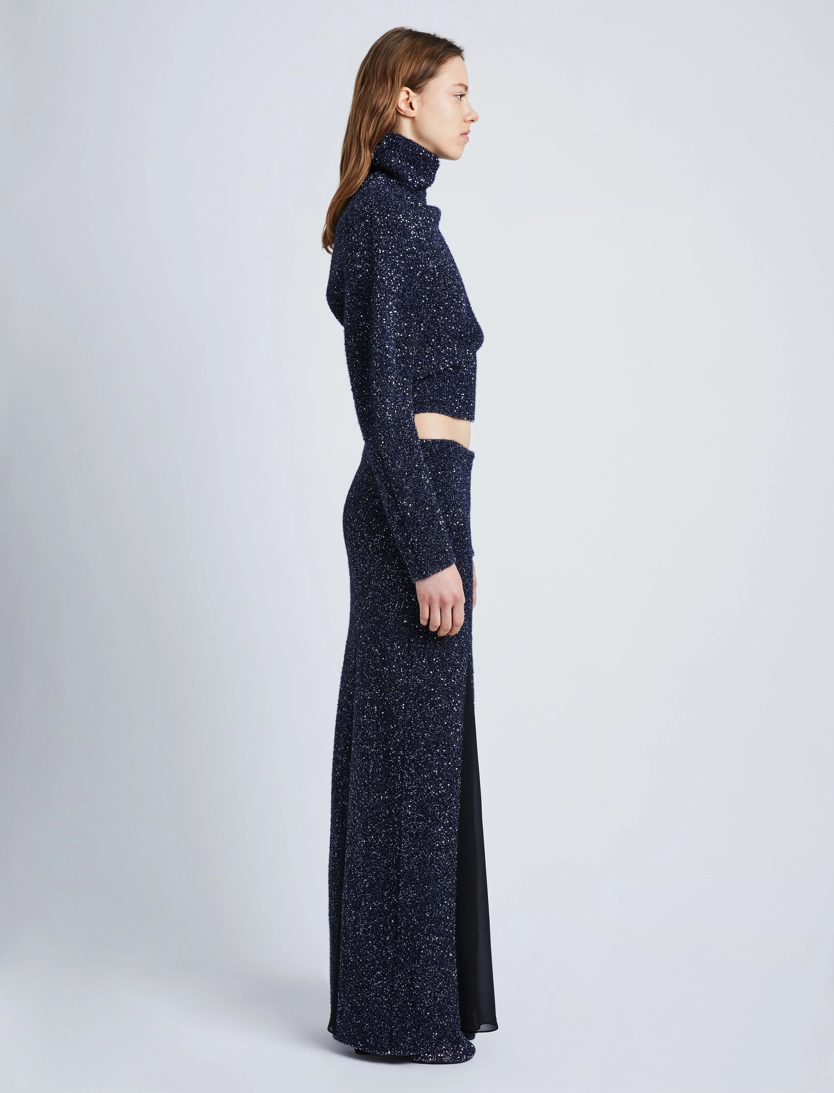 Technical Sequin Knit Skirt sold by Proenza Schouler product image thumbnail 3