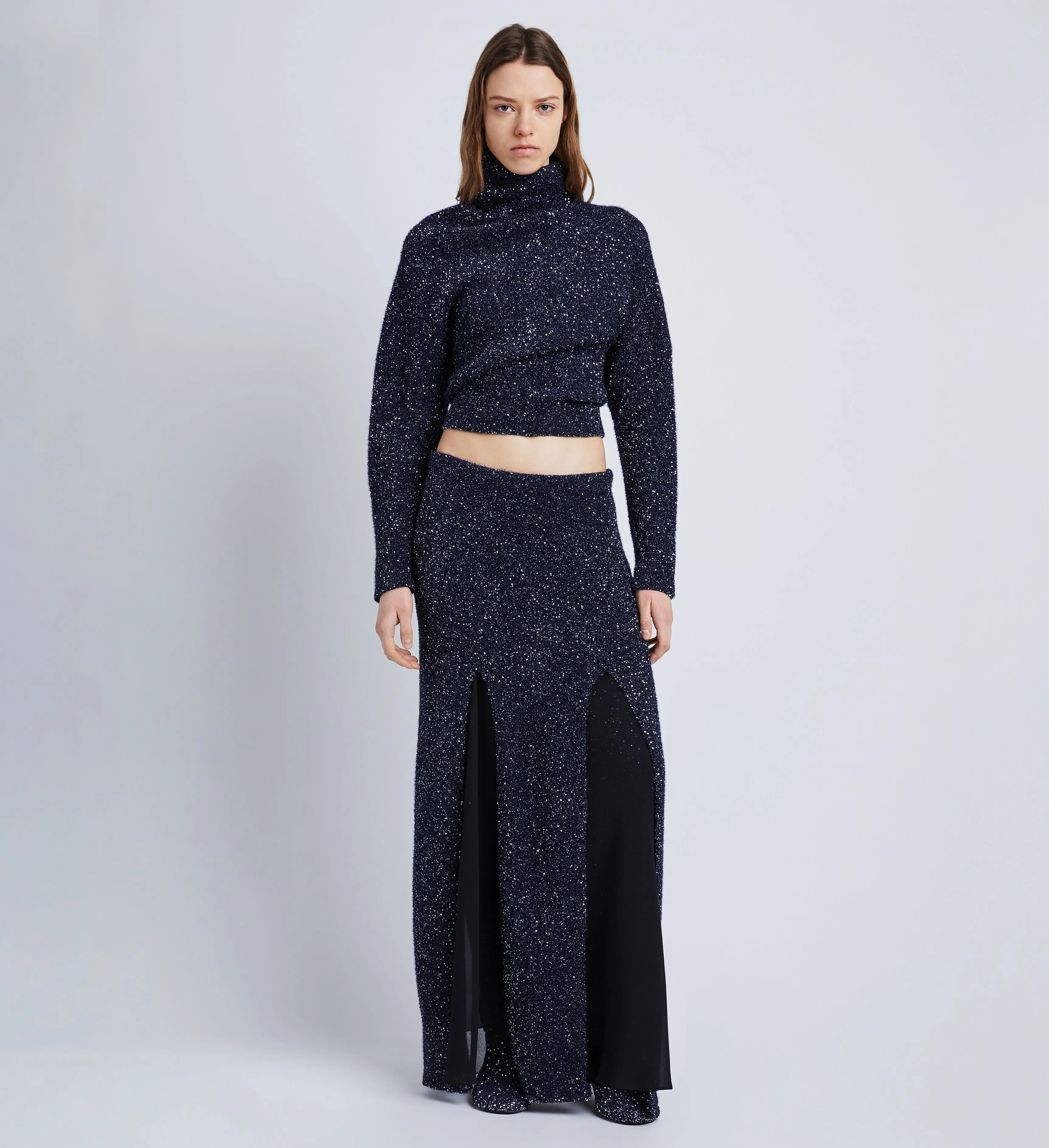 Technical Sequin Knit Skirt sold by Proenza Schouler product image thumbnail 2