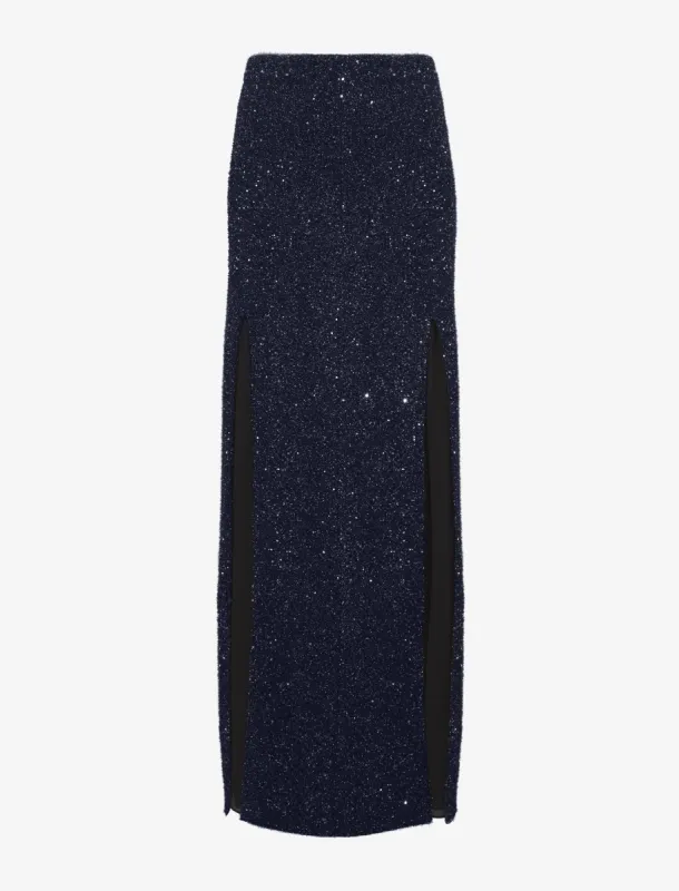 Technical Sequin Knit Skirt made by Proenza Schouler