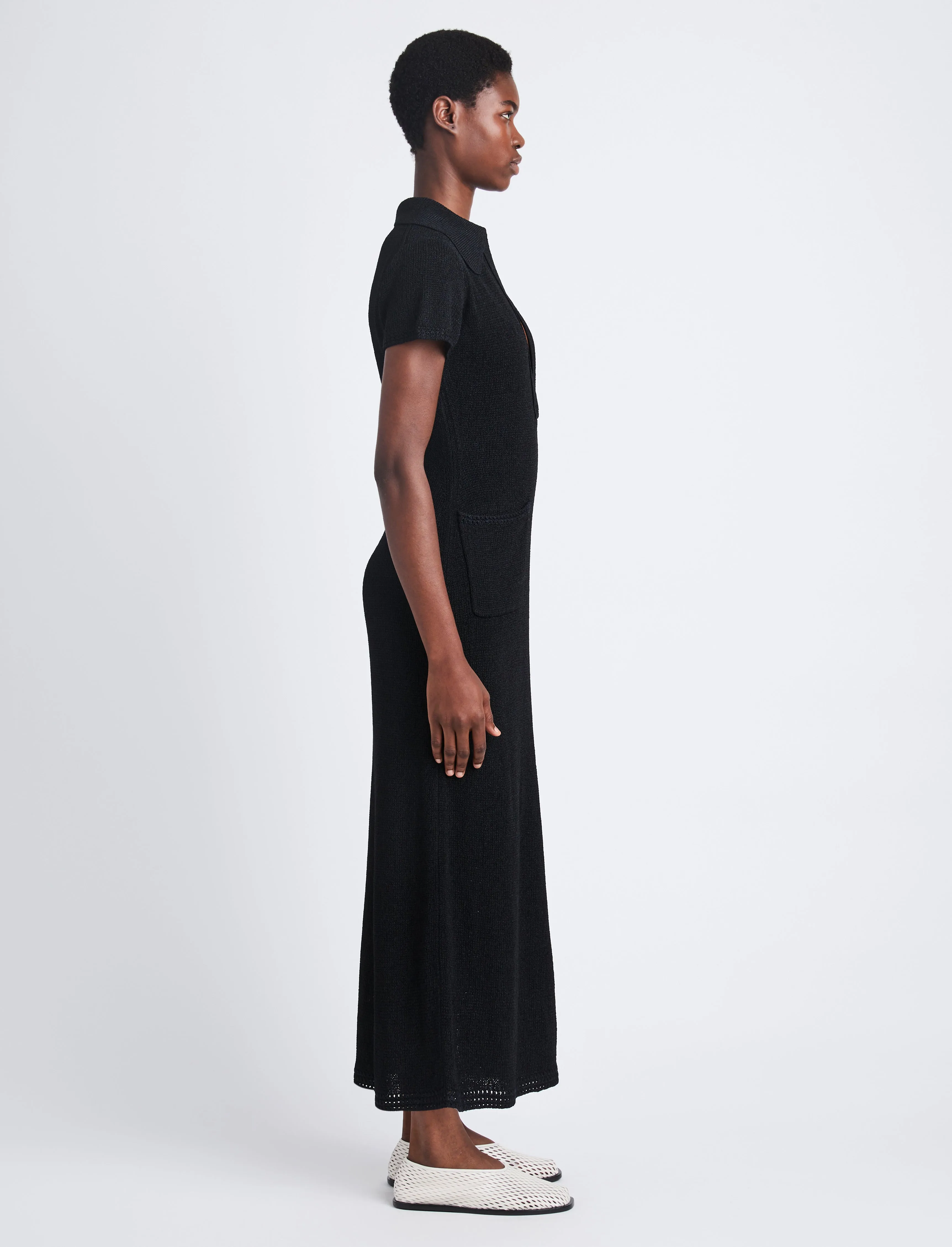 Auden Dress in Textured Knit sold by Proenza Schouler product image thumbnail 3
