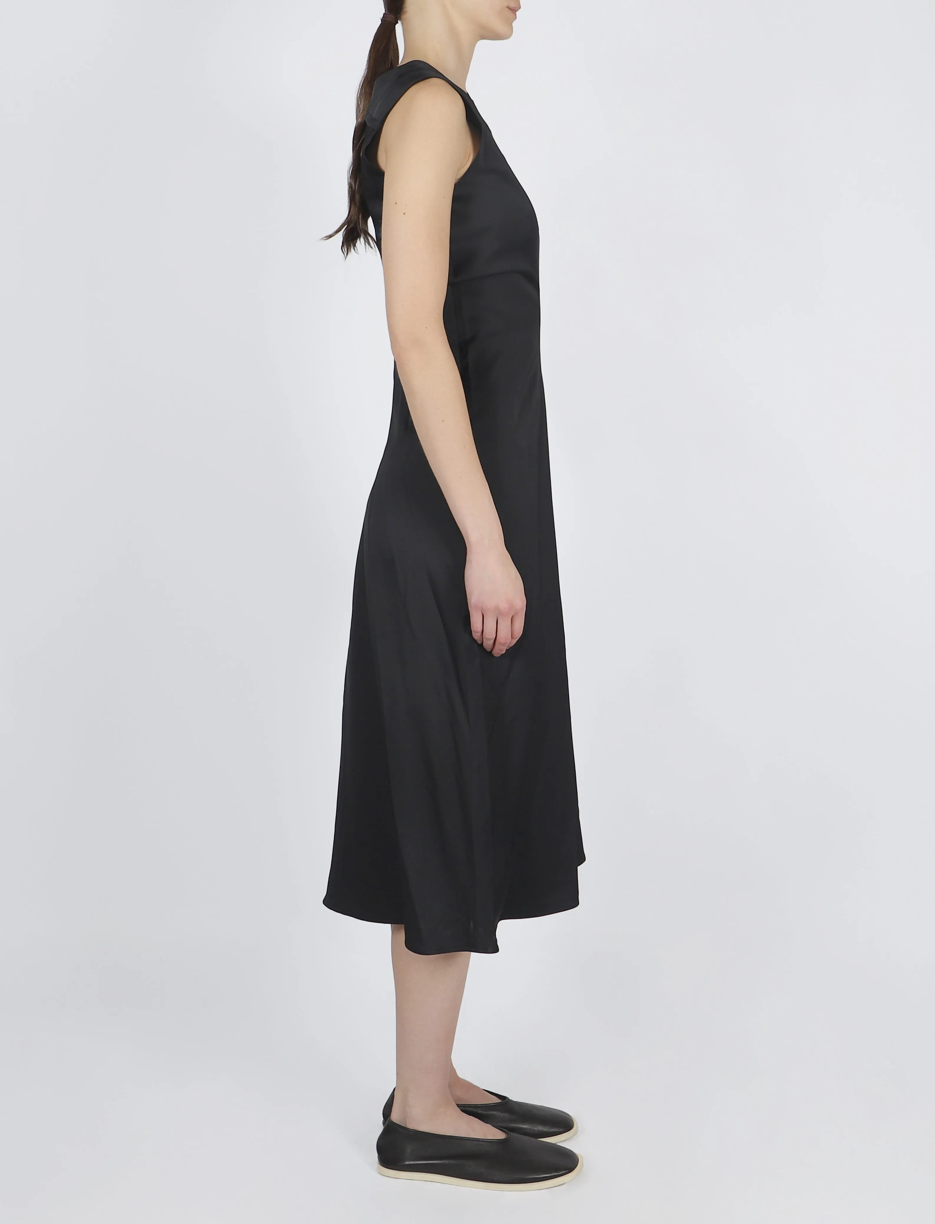 Ella Dress in Matte Satin sold by Proenza Schouler product image thumbnail 3