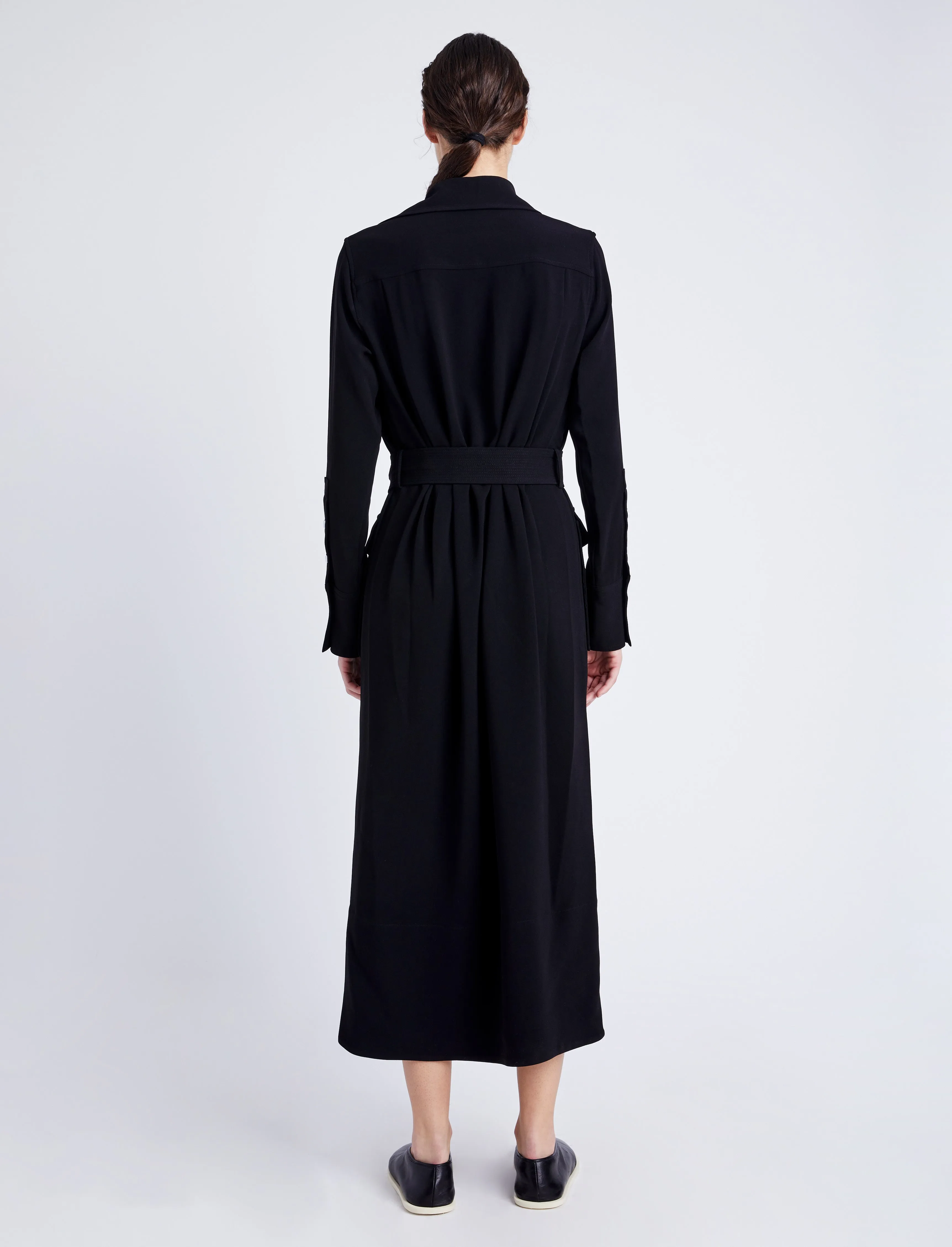 Vanessa Dress in Matte Double Crepe sold by Proenza Schouler product image thumbnail 4