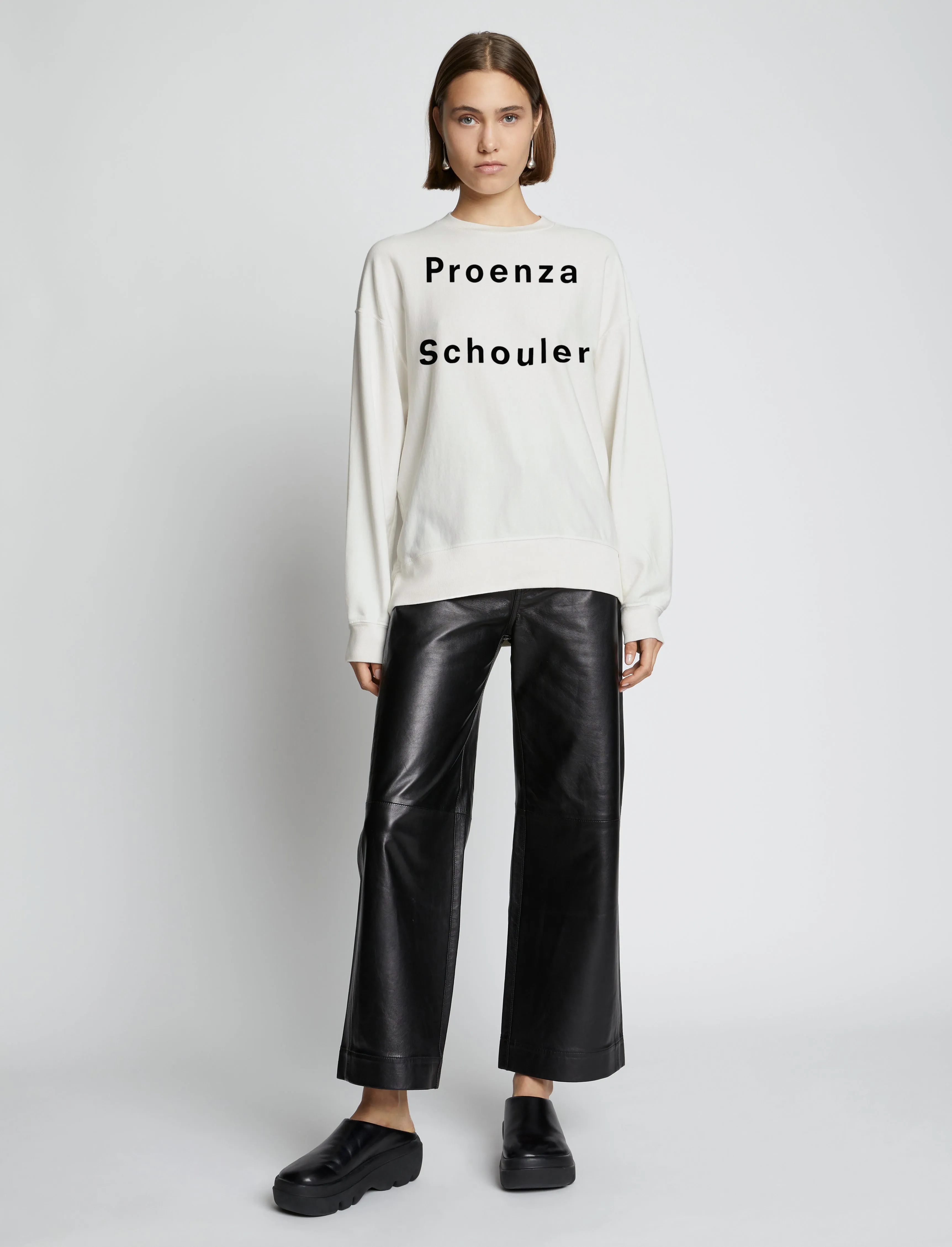 Logo Sweatshirt sold by Proenza Schouler product image thumbnail 3