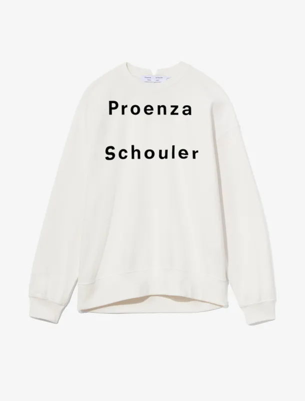 Logo Sweatshirt made by Proenza Schouler