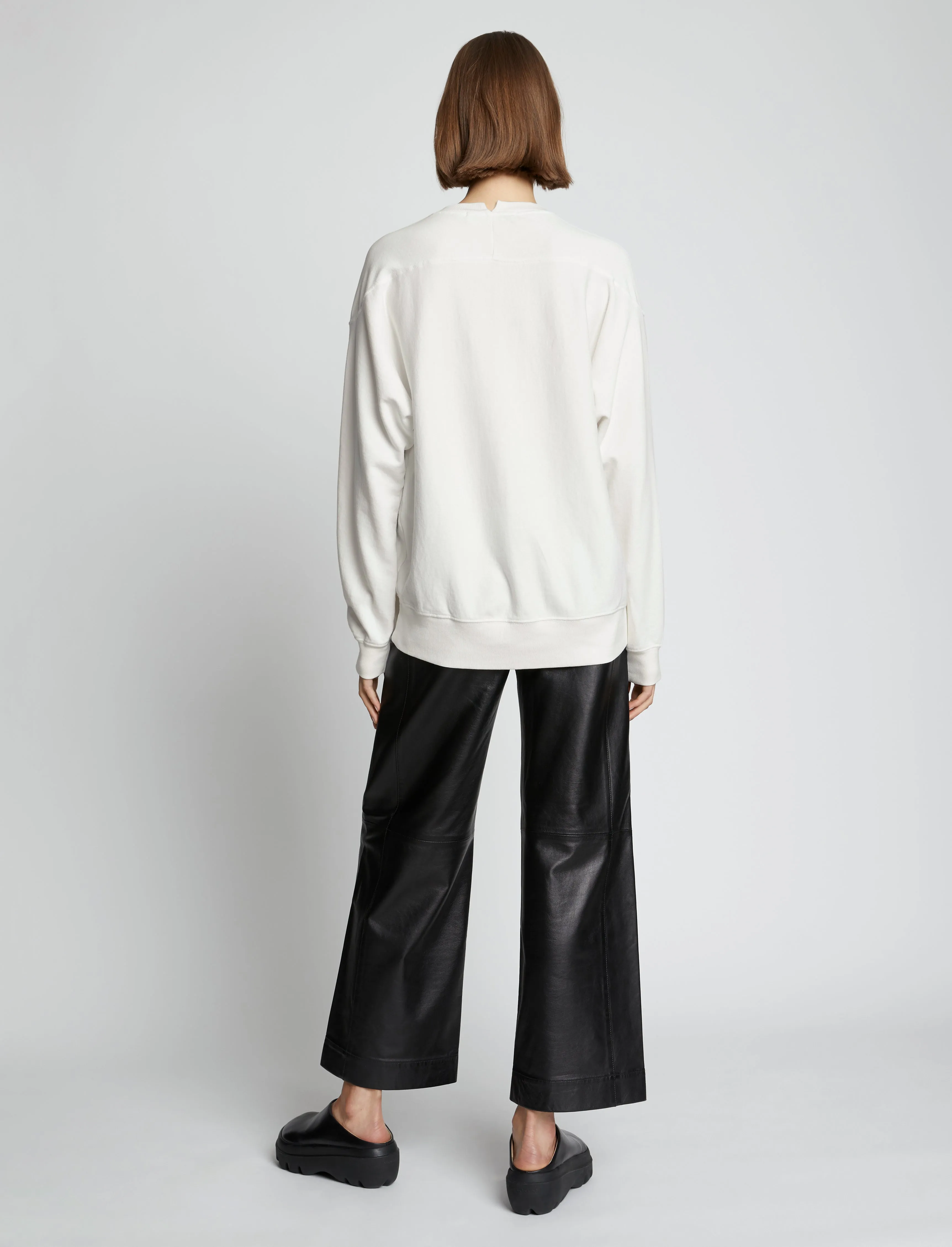 Logo Sweatshirt sold by Proenza Schouler product image thumbnail 5