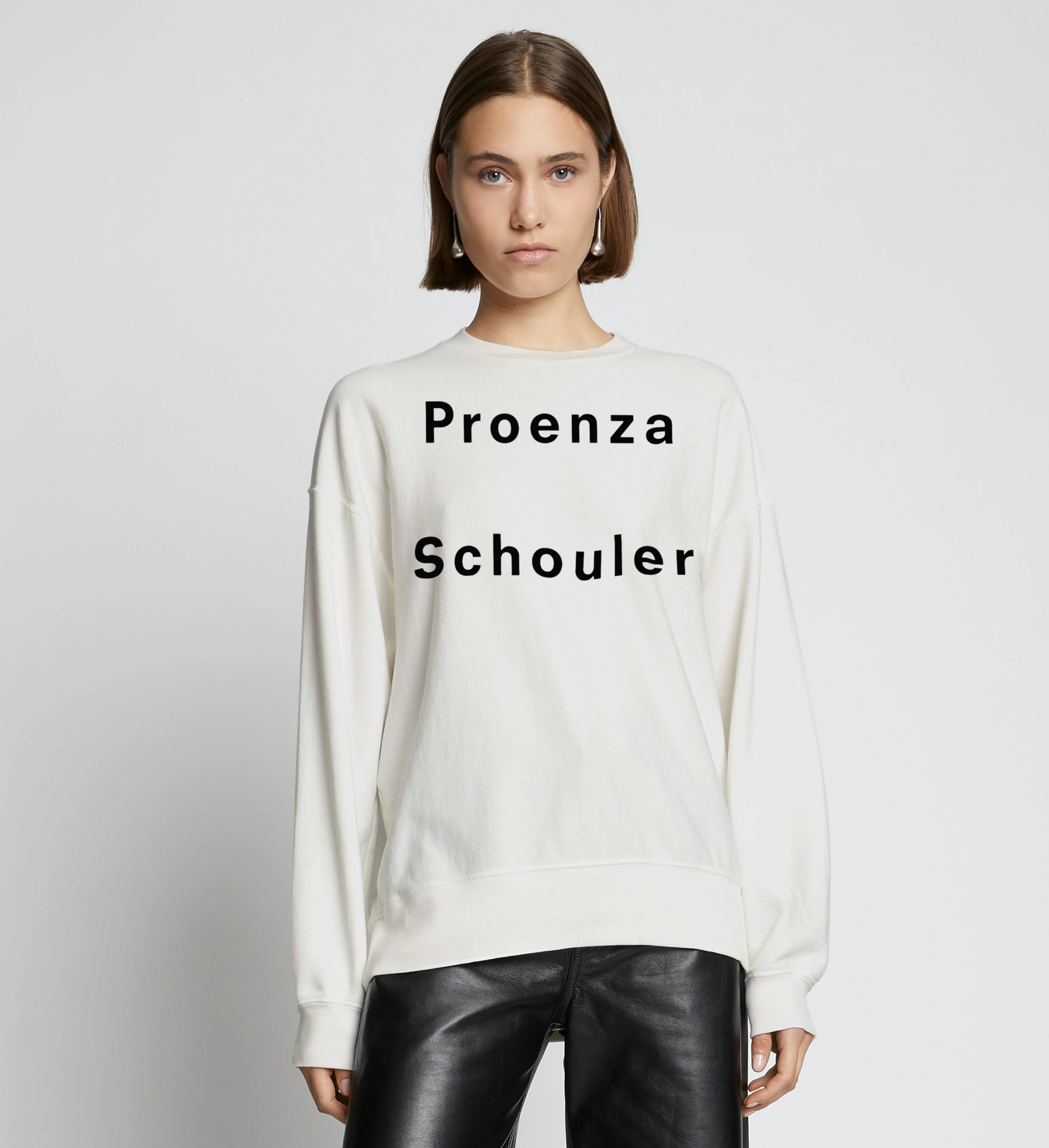 Logo Sweatshirt sold by Proenza Schouler product image thumbnail 2