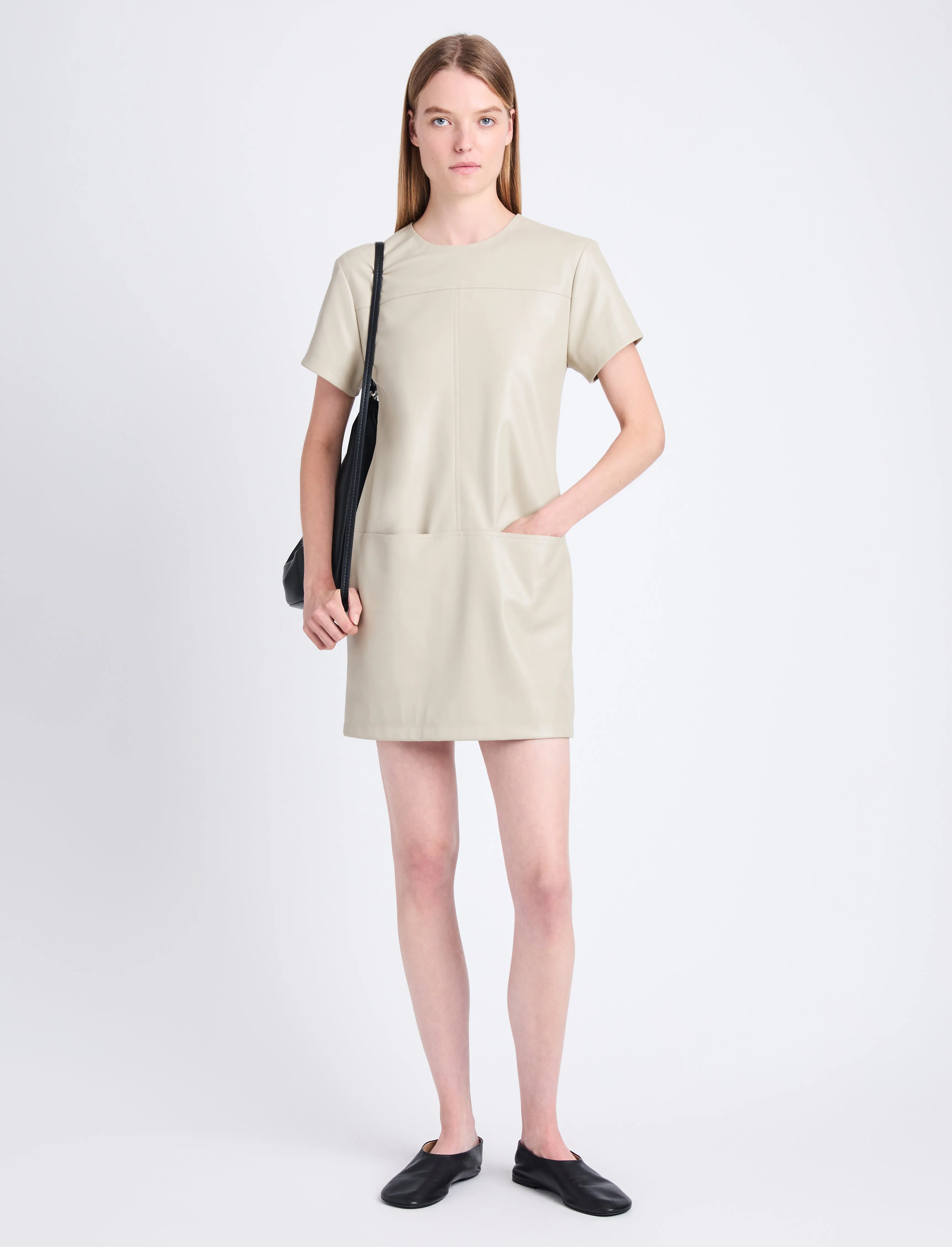 Sonny Dress in Faux Leather sold by Proenza Schouler product image thumbnail 2