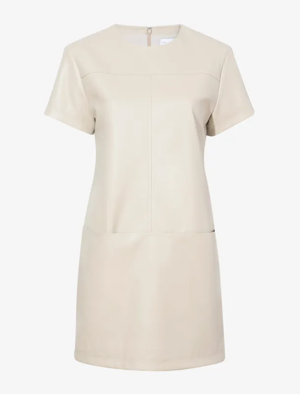 Sonny Dress in Faux Leather made by Proenza Schouler