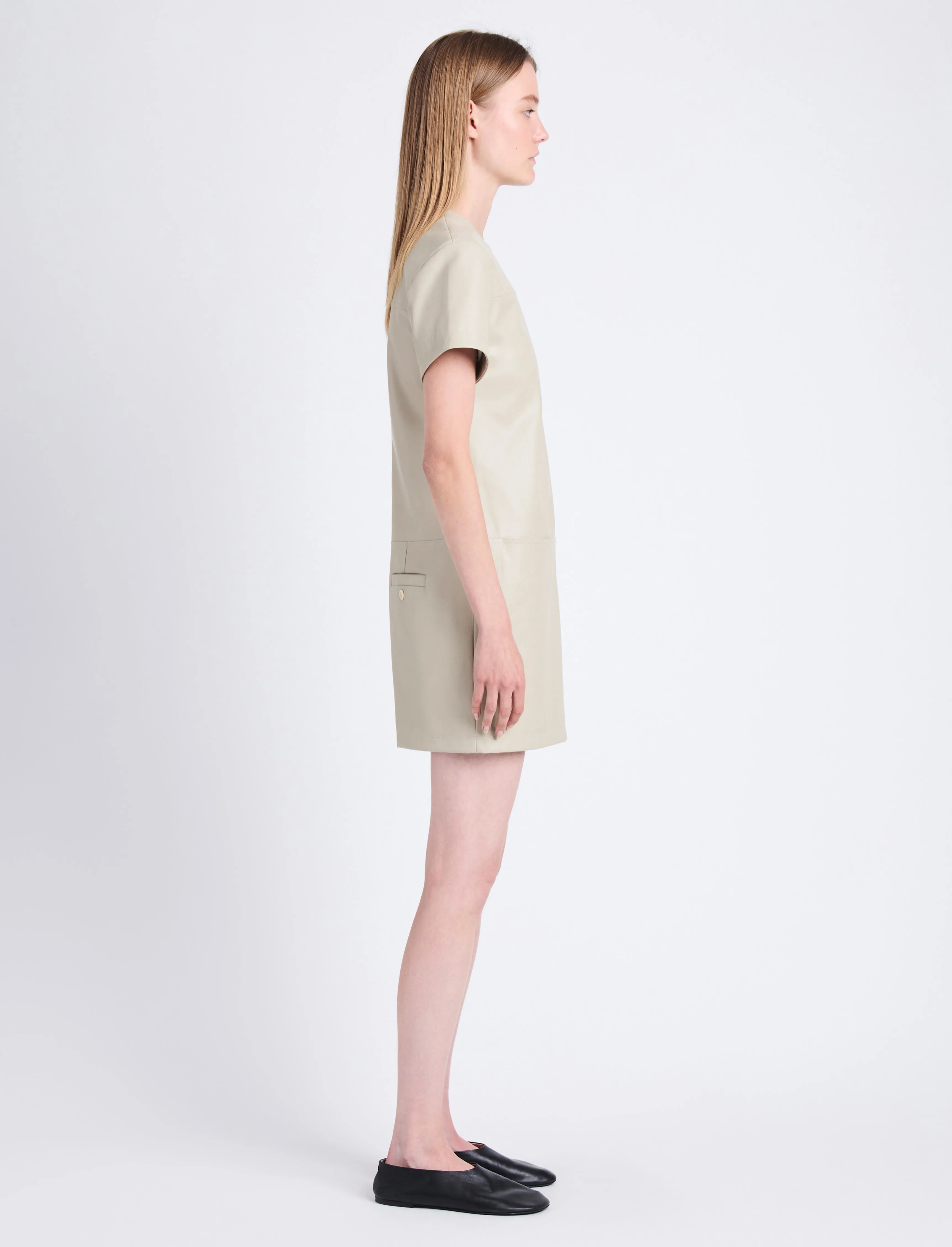 Sonny Dress in Faux Leather sold by Proenza Schouler product image thumbnail 3