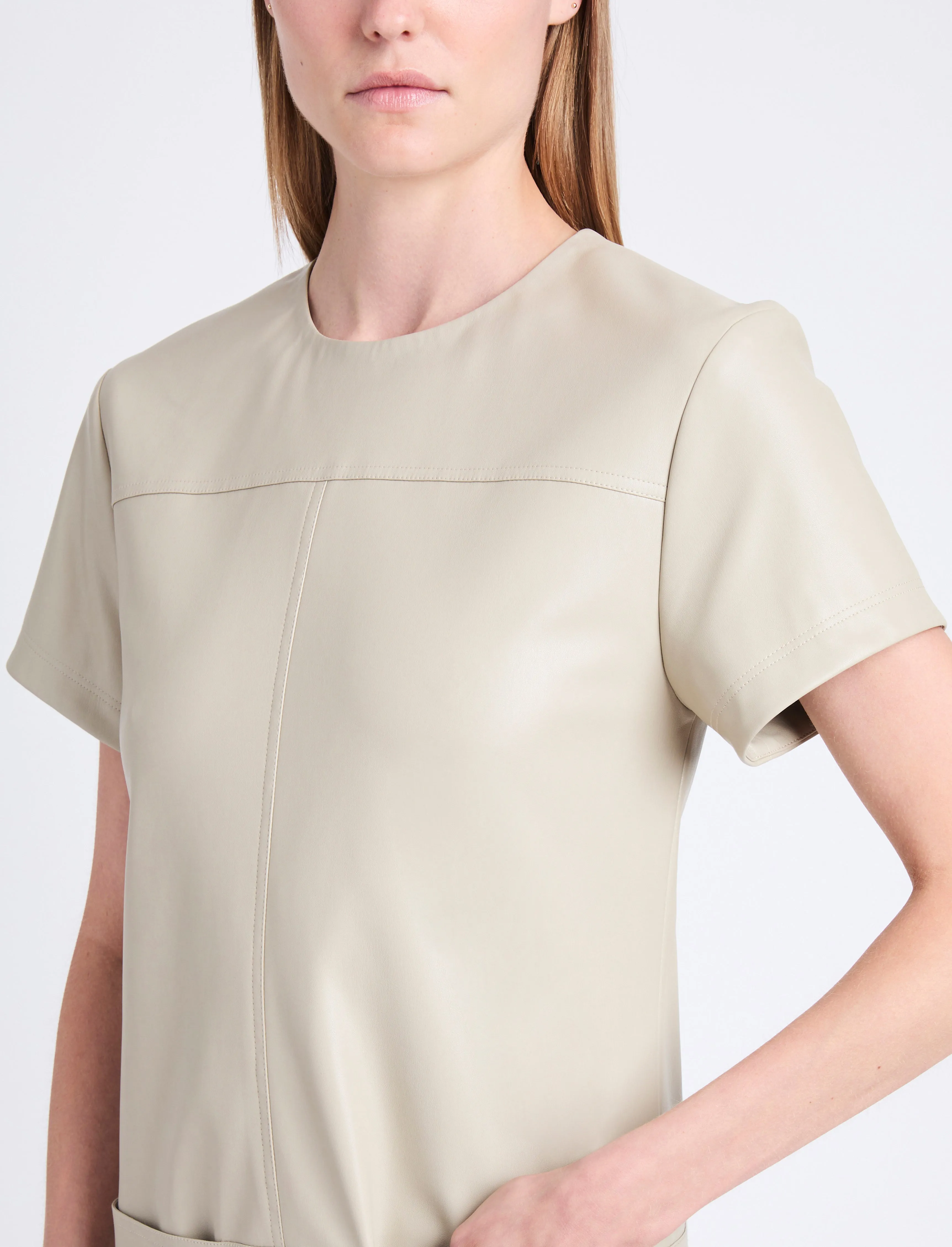Sonny Dress in Faux Leather sold by Proenza Schouler product image thumbnail 5