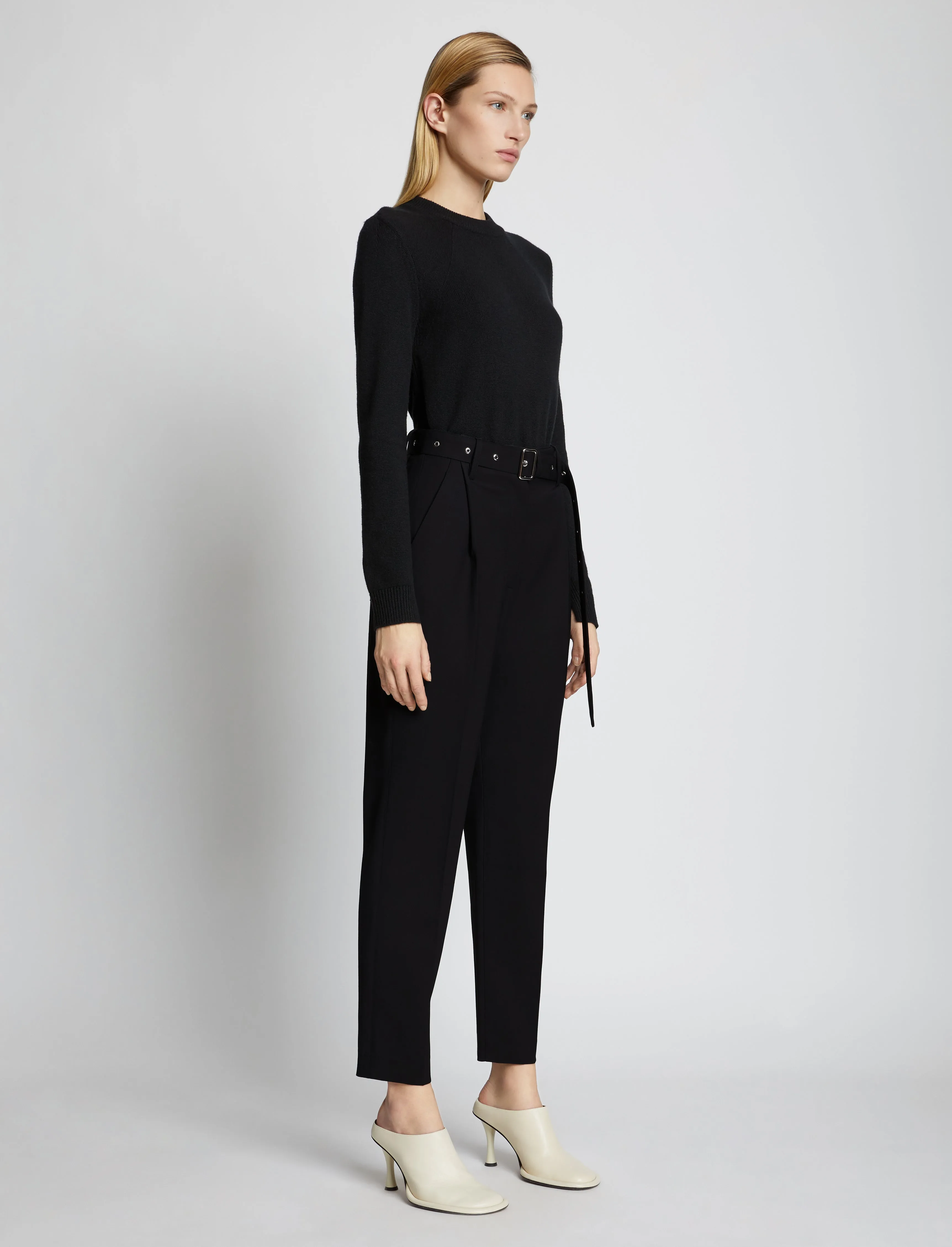 Upcycled Wool Carrot Pants sold by Proenza Schouler product image thumbnail 3