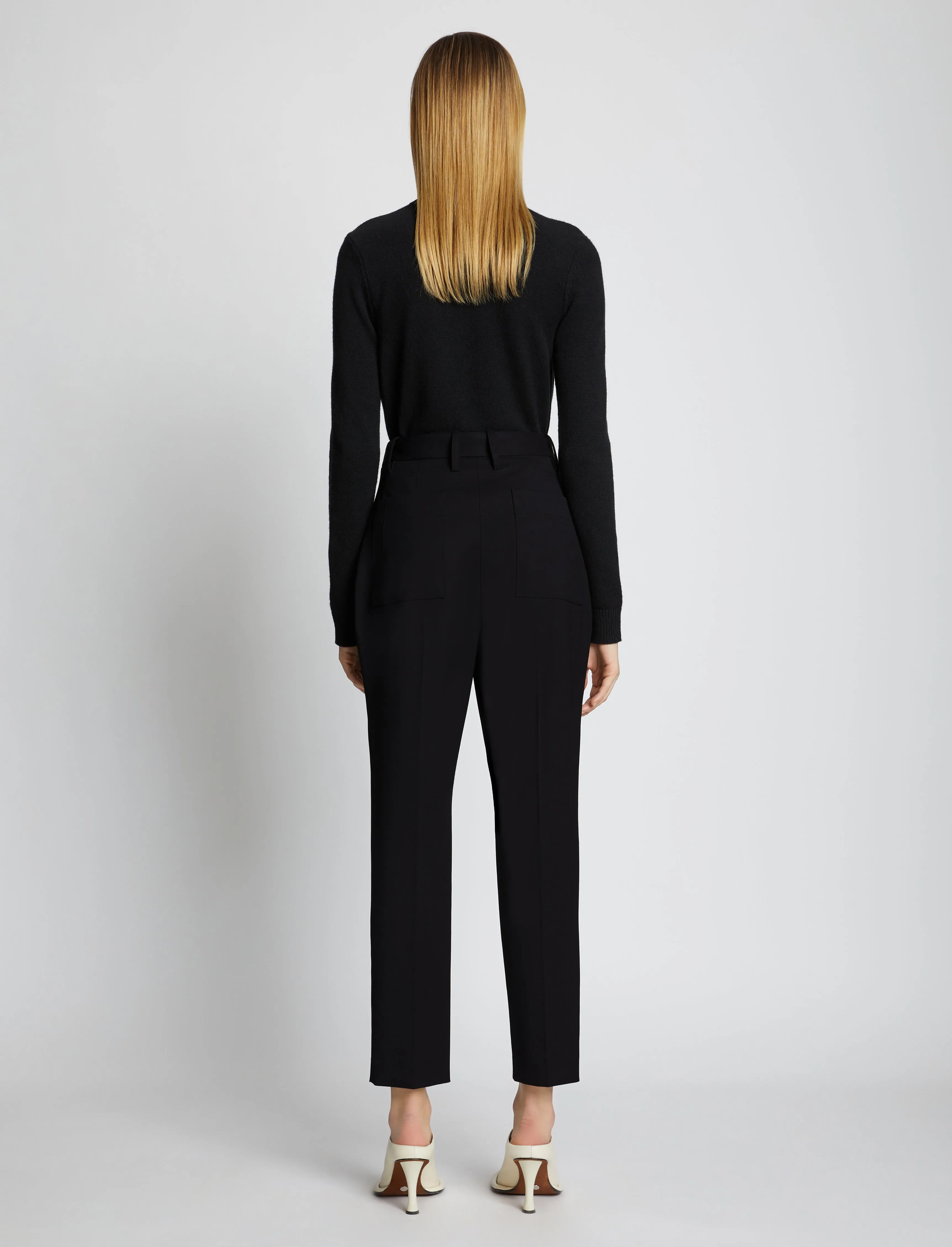 Upcycled Wool Carrot Pants sold by Proenza Schouler product image thumbnail 4