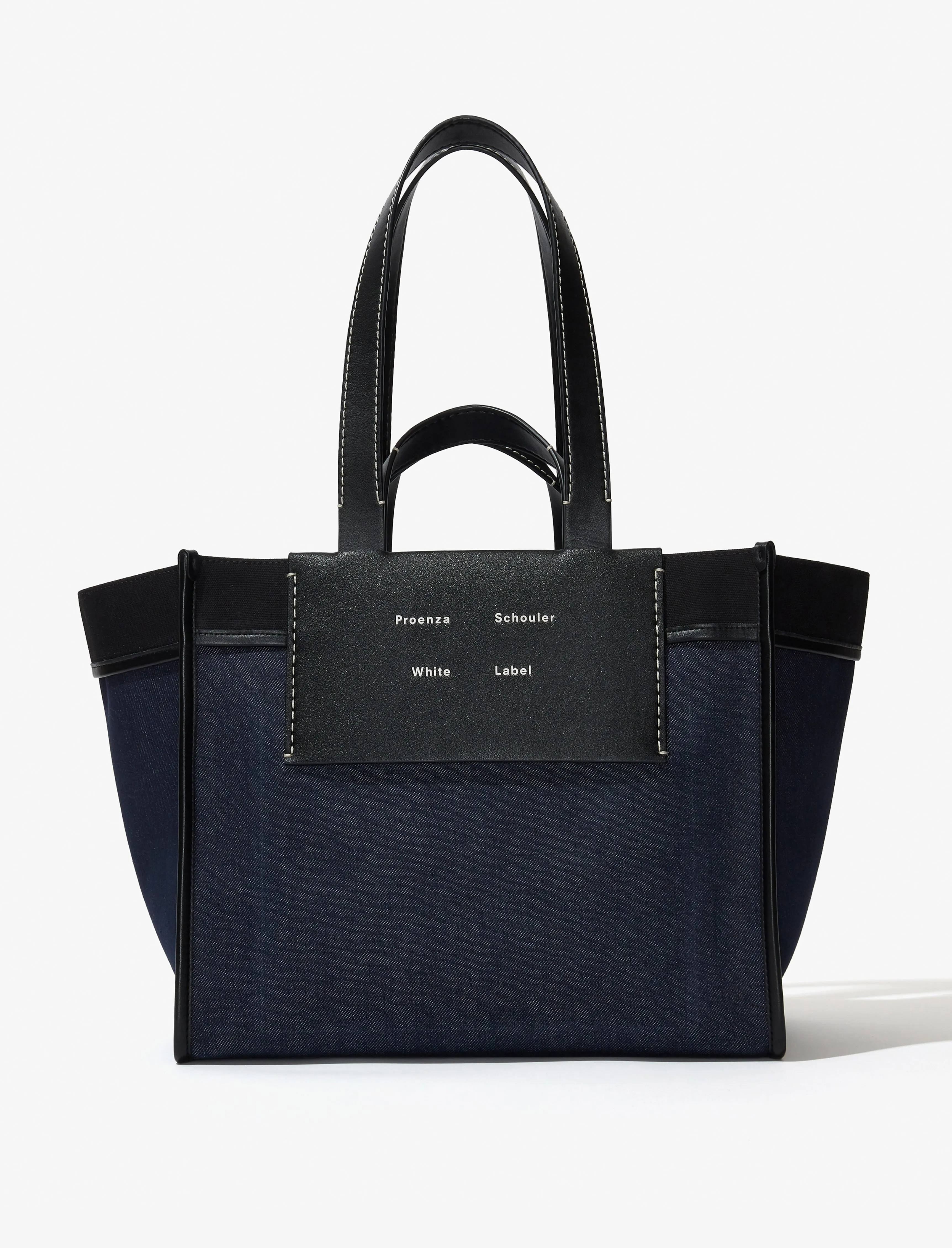 XL Morris Tote in Denim sold by Proenza Schouler
