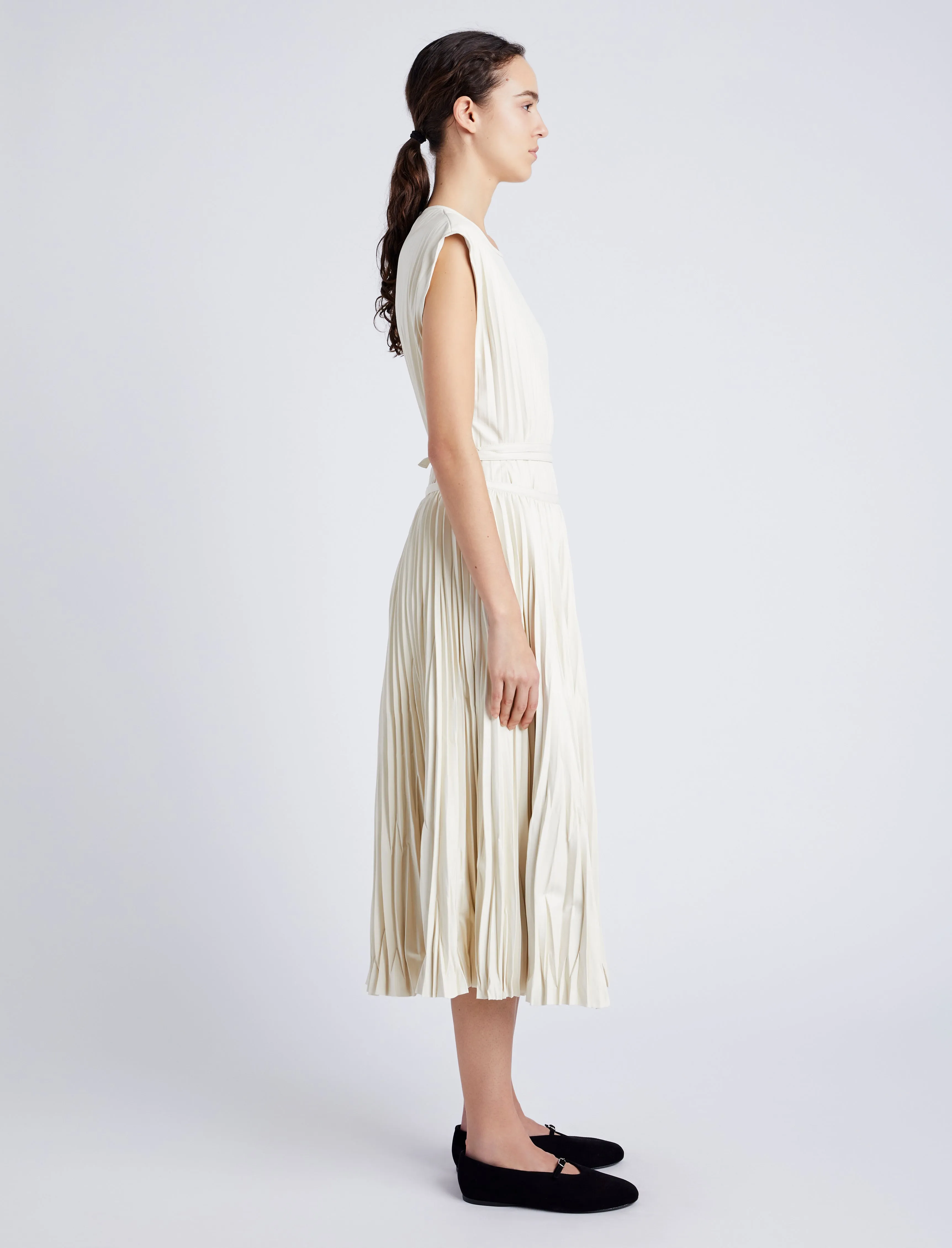 Rosalyn Skirt in Faux Leather sold by Proenza Schouler product image thumbnail 3