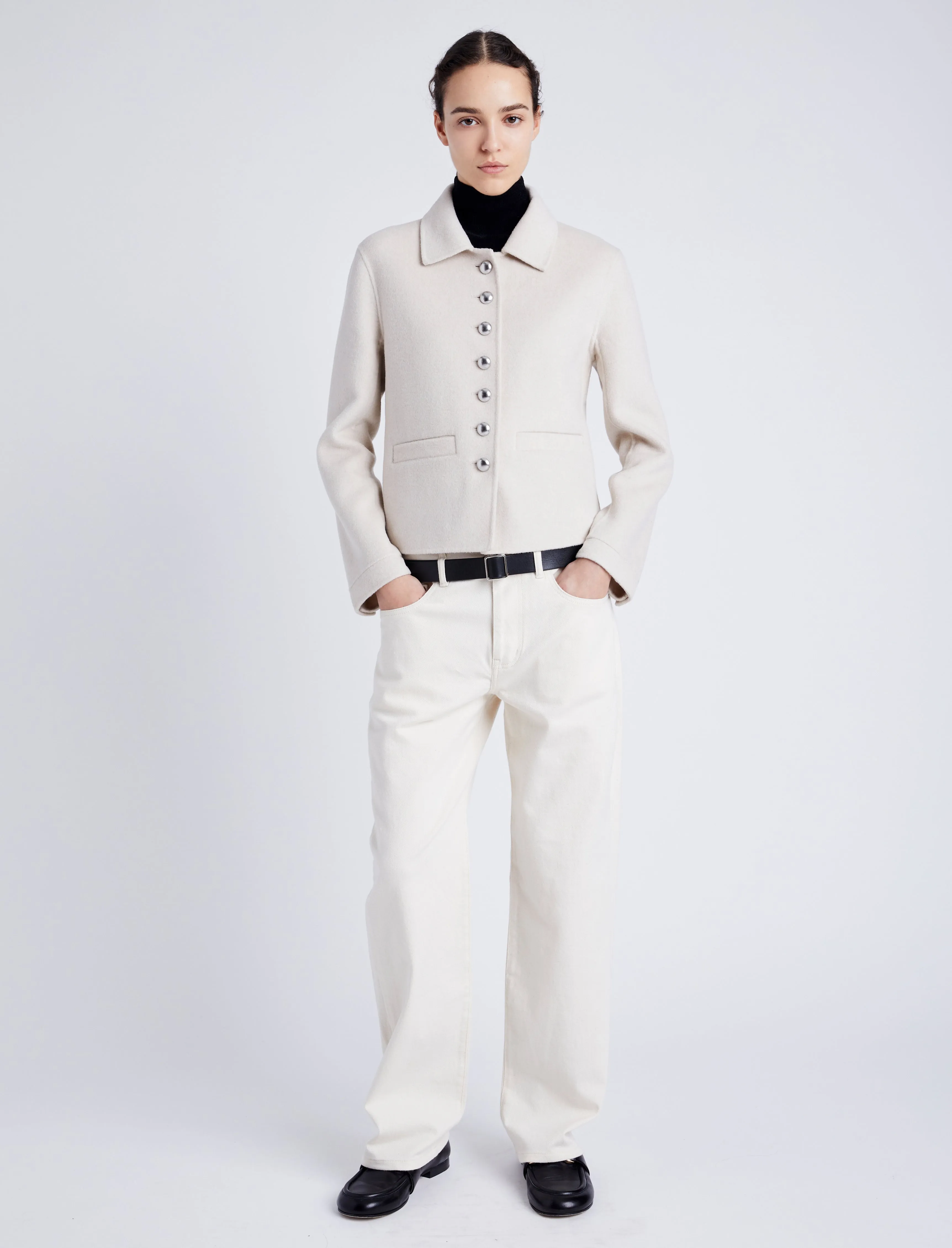 Emilie Jacket in Double Face Wool sold by Proenza Schouler product image thumbnail 3