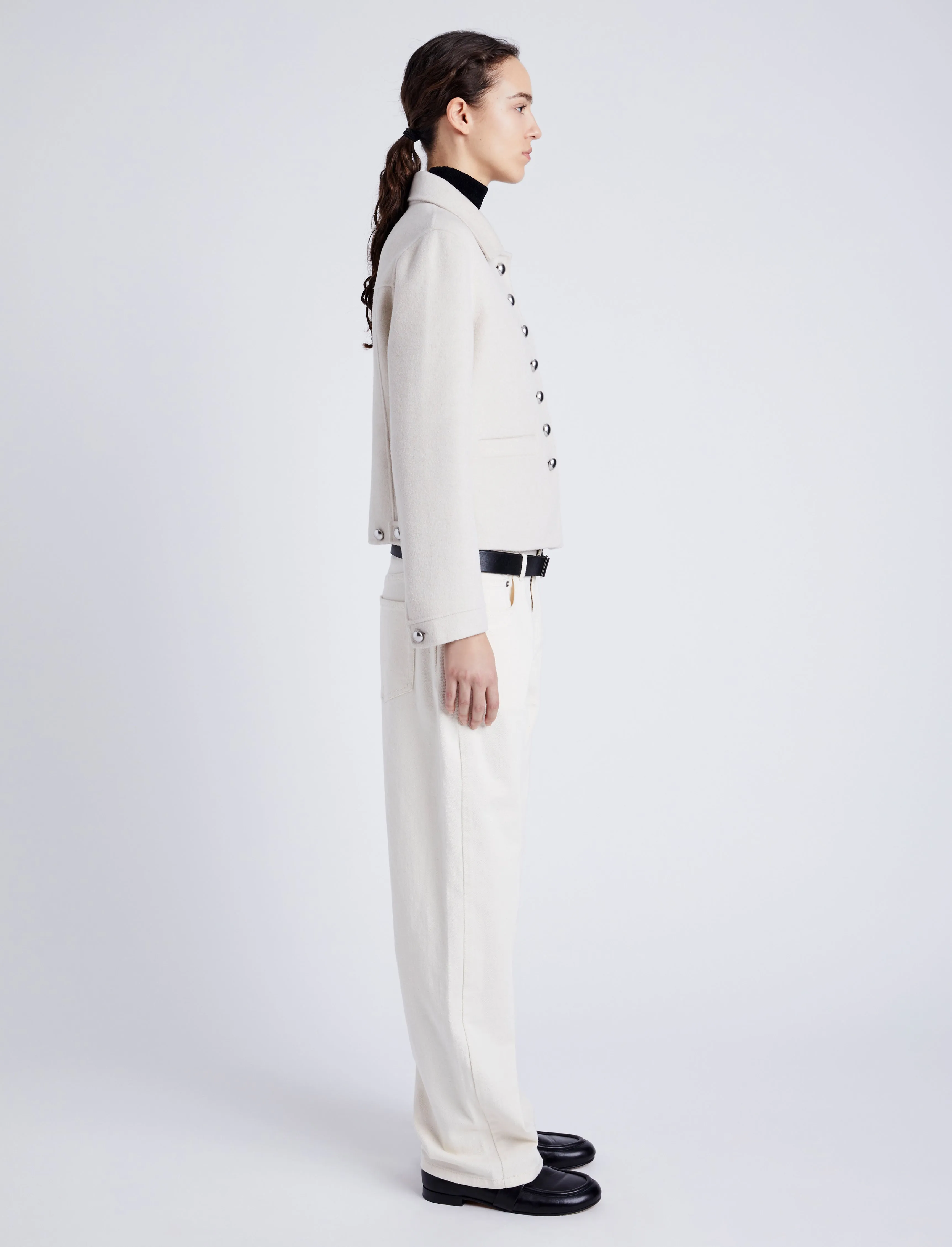 Emilie Jacket in Double Face Wool sold by Proenza Schouler product image thumbnail 4