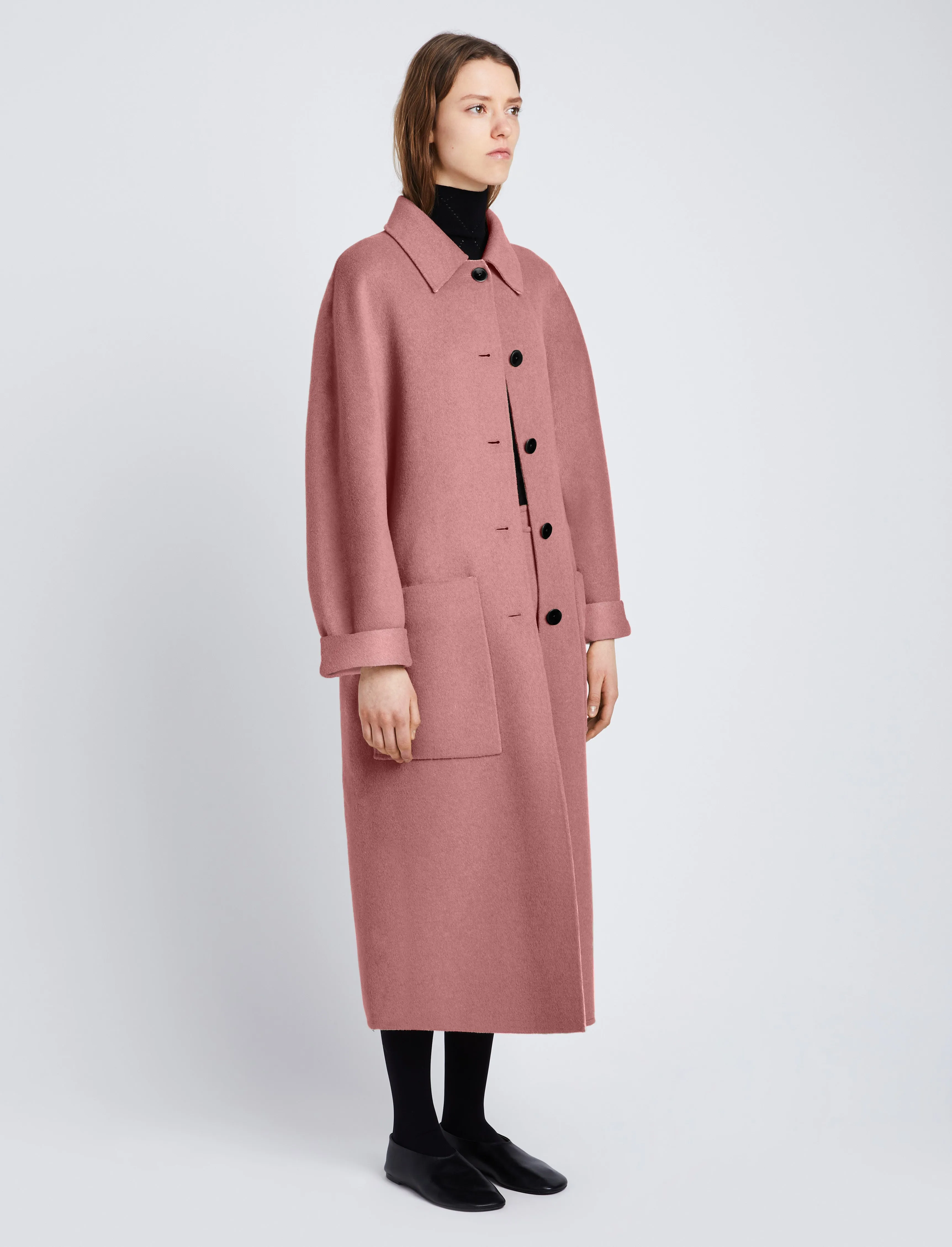 Melton Wool Coat sold by Proenza Schouler product image thumbnail 3