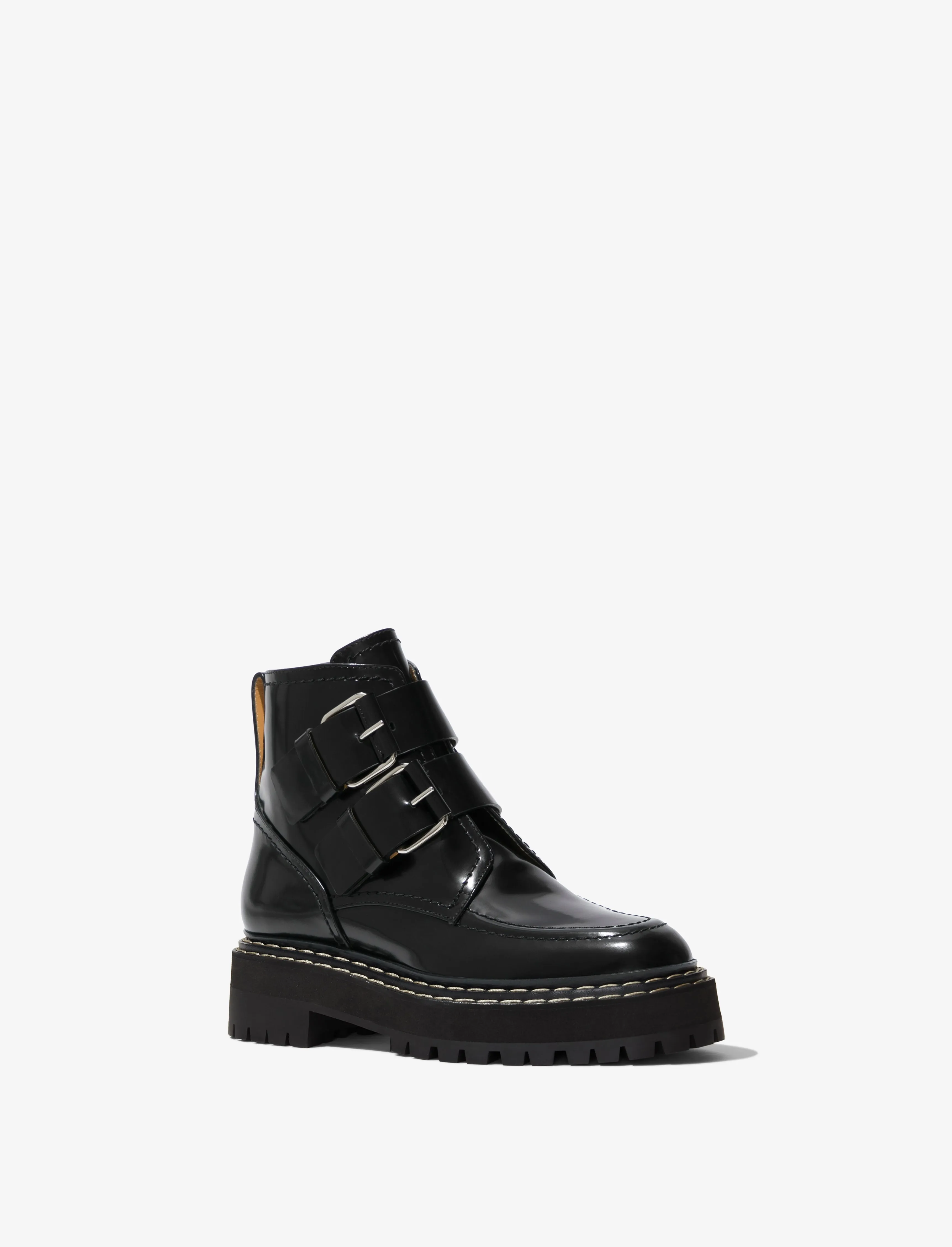 Lug Sole Platform Buckle Boots sold by Proenza Schouler product image thumbnail 2
