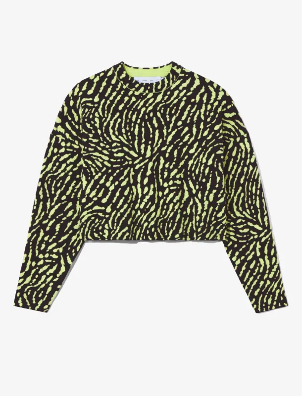 Animal Jacquard Sweater made by Proenza Schouler