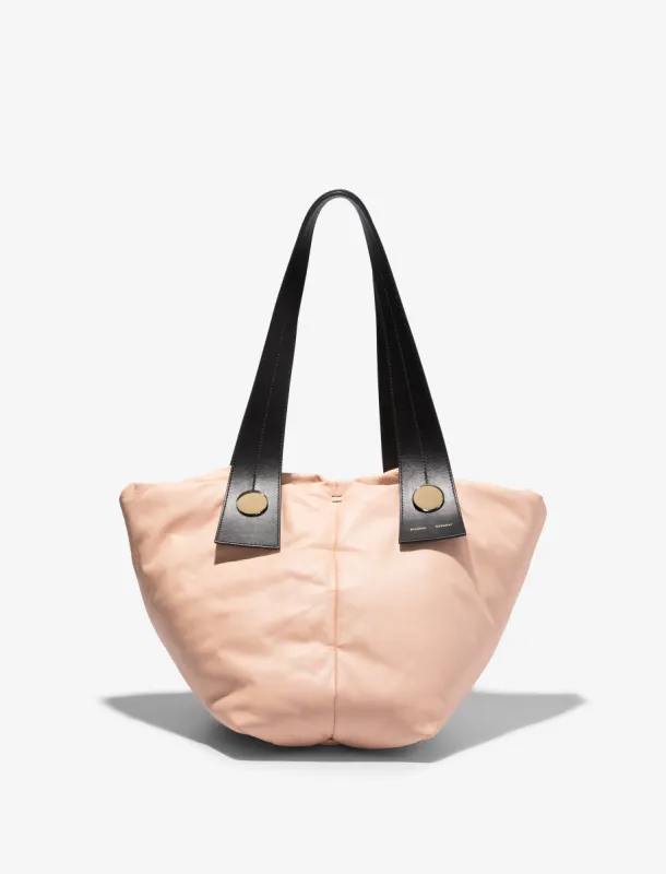 Large Puffy Tobo Tote - PEACH sold by Proenza Schouler