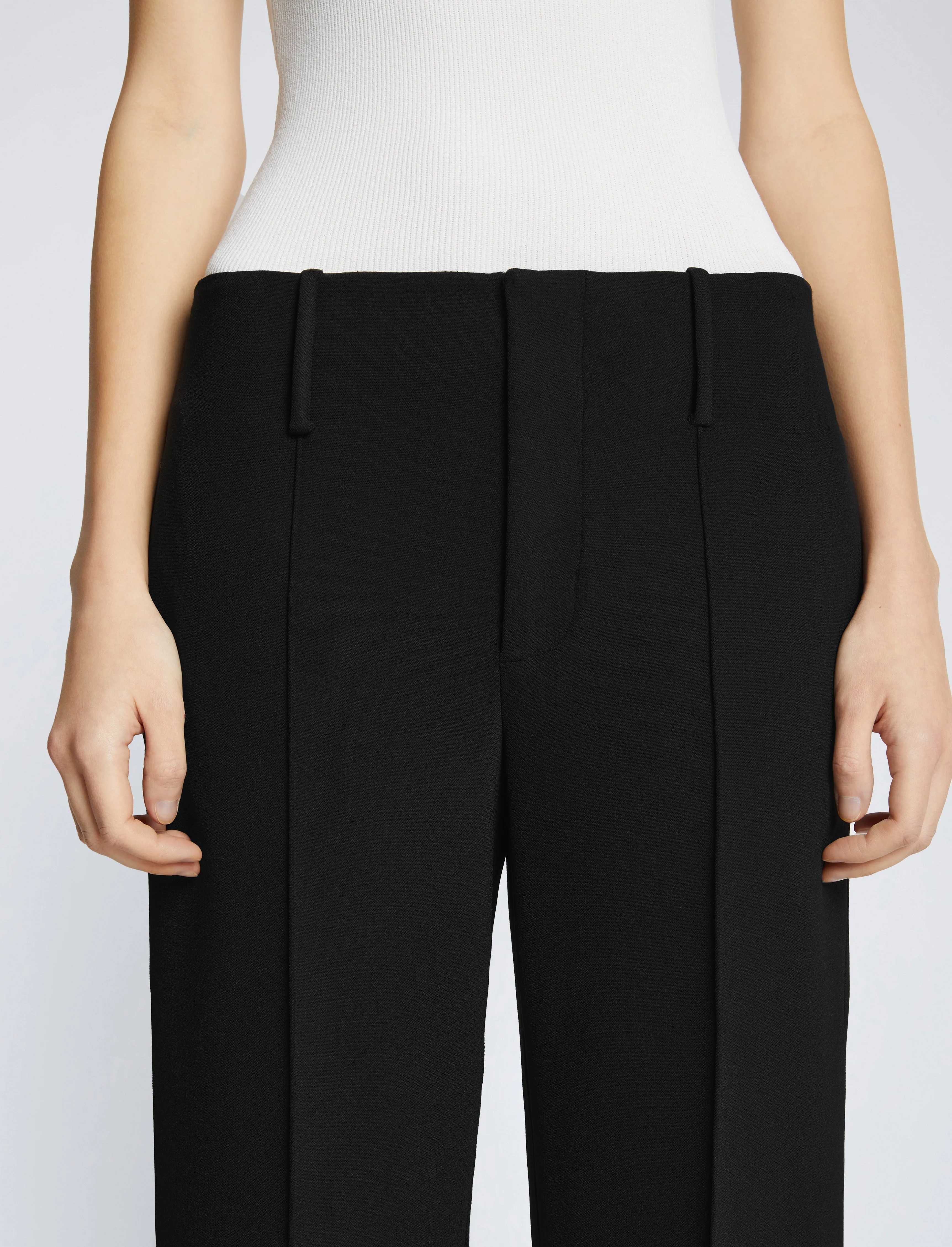 Bi-Stretch Crepe Cropped Pants sold by Proenza Schouler product image thumbnail 5