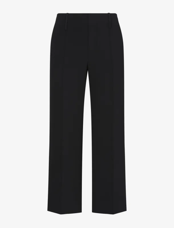 Bi-Stretch Crepe Cropped Pants made by Proenza Schouler