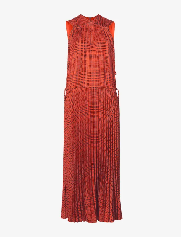 Pleatable Crepe Drawstring Dress sold by Proenza Schouler