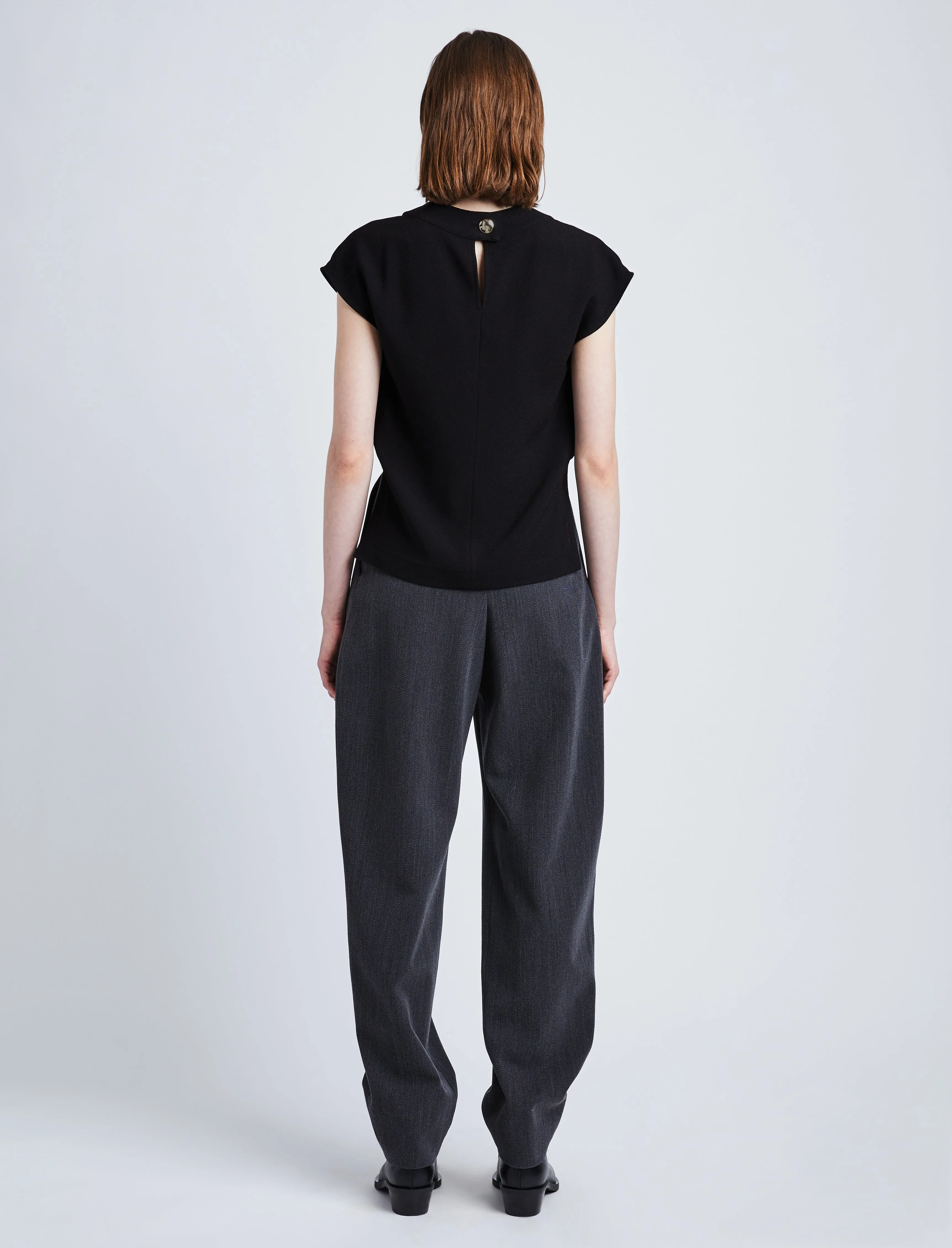 Matte Viscose Crepe Shell Top sold by Proenza Schouler product image thumbnail 5