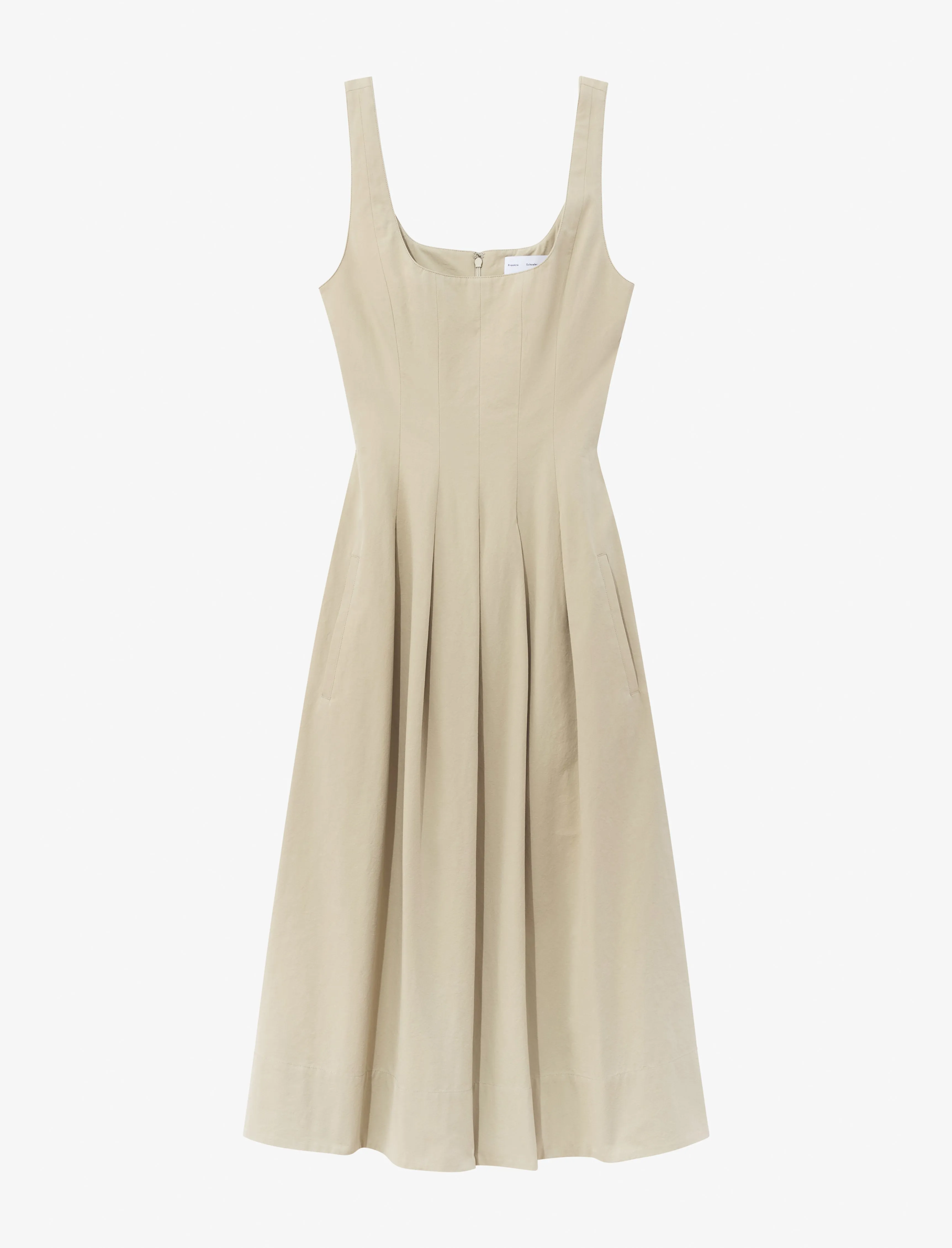 Shelby Dress in Rumpled Cotton sold by Proenza Schouler