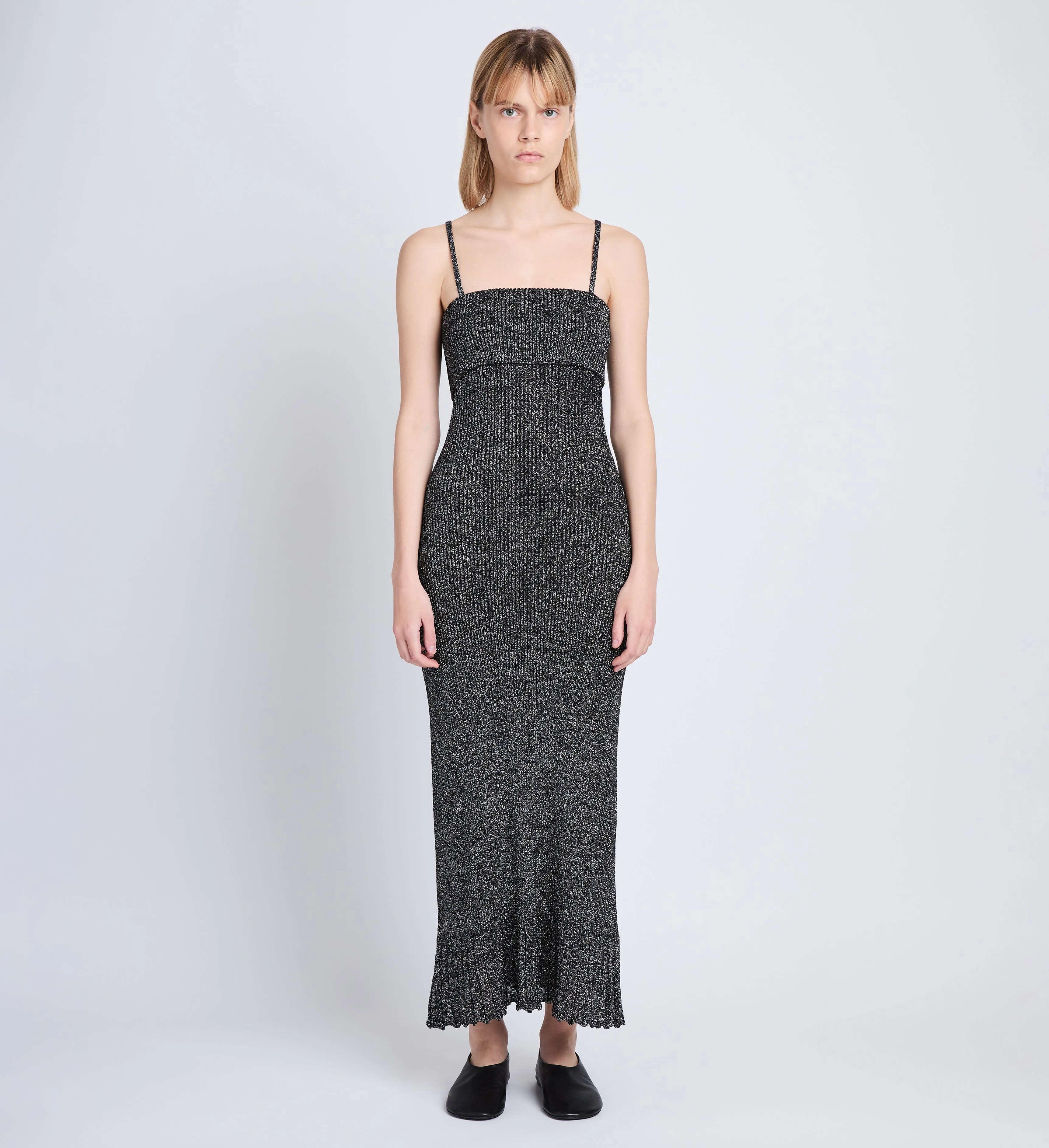 Lorenia Knit Dress in Marled Lurex sold by Proenza Schouler product image thumbnail 2
