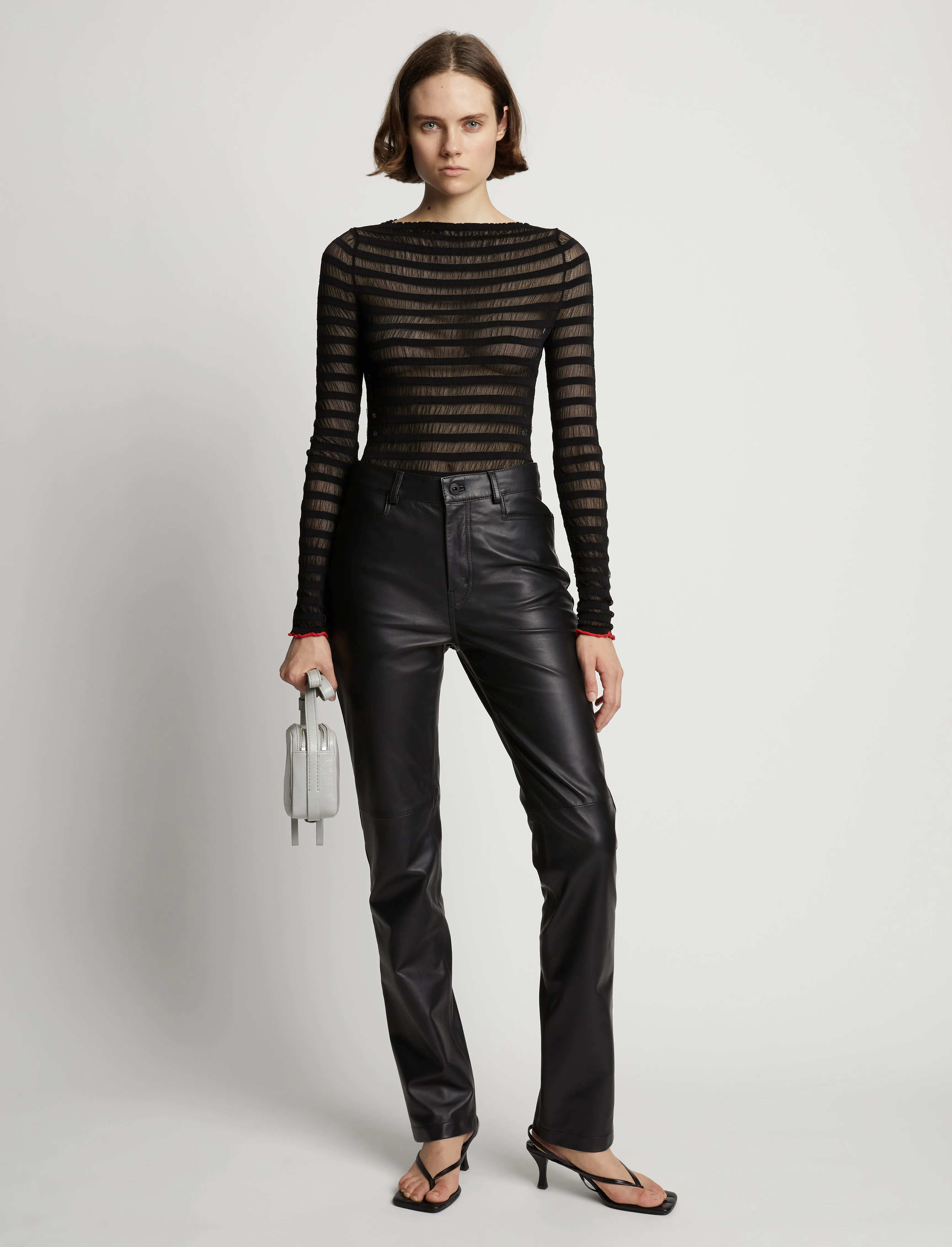 Sheer Stripe Sweater sold by Proenza Schouler product image thumbnail 3