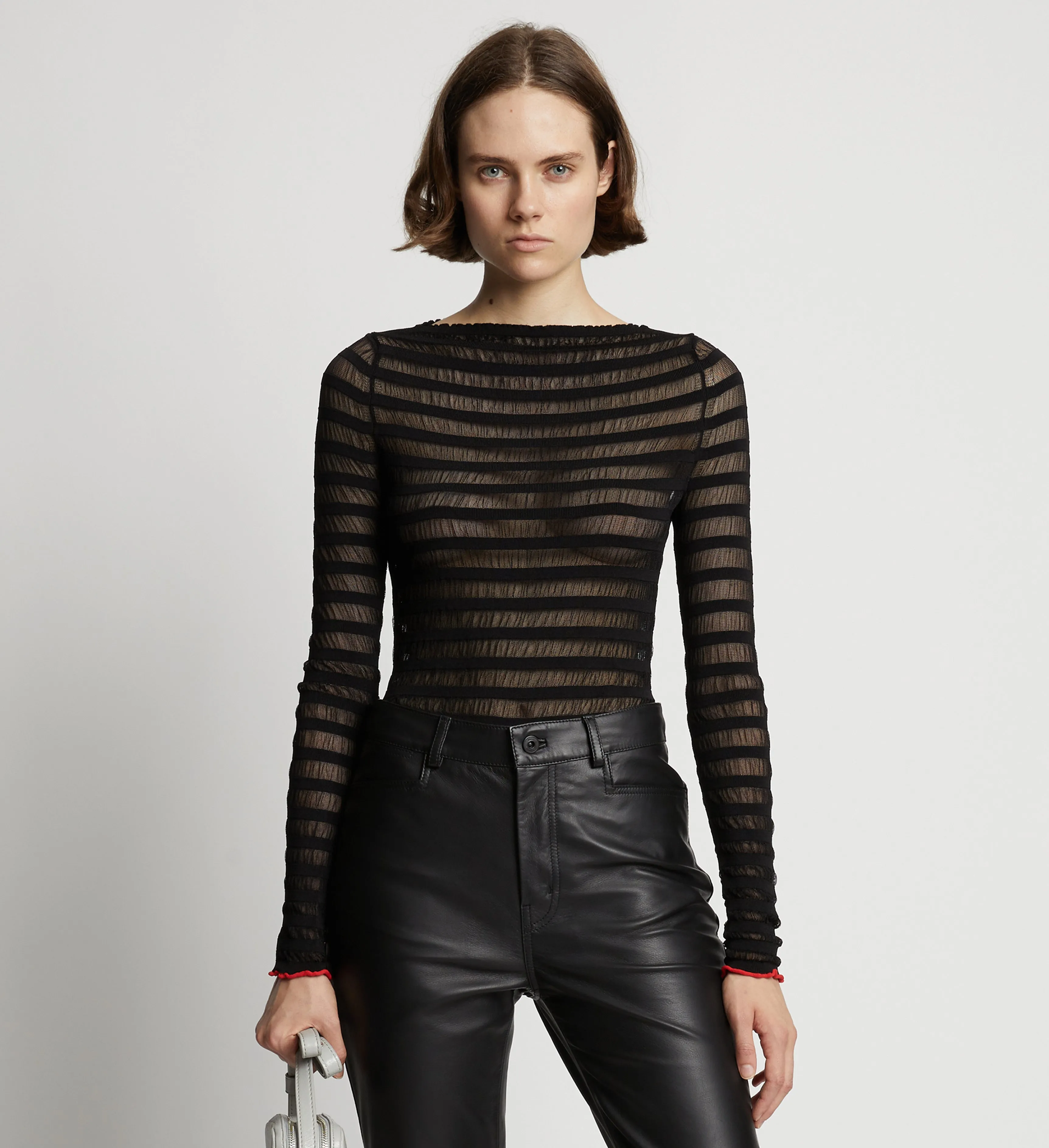 Sheer Stripe Sweater sold by Proenza Schouler product image thumbnail 2