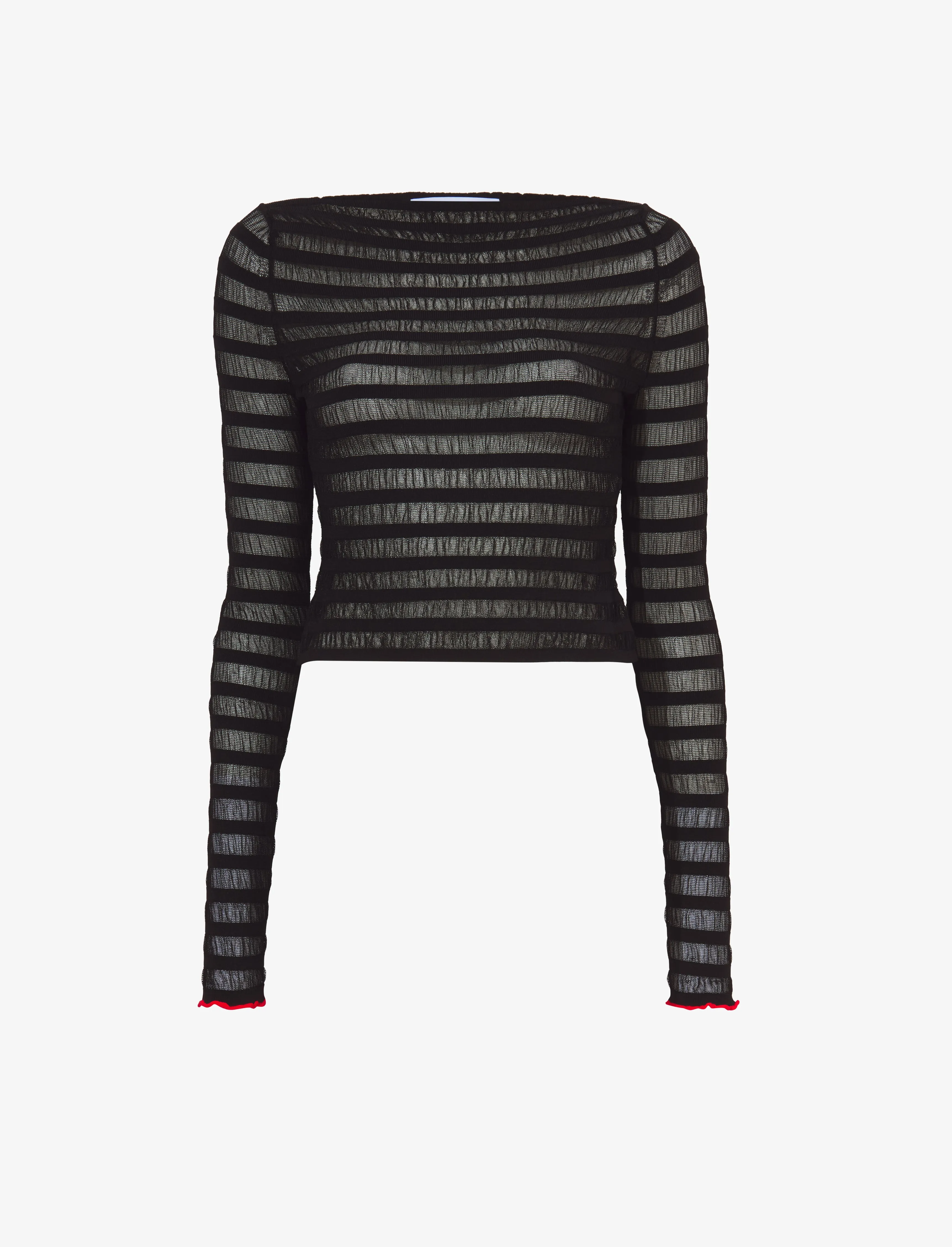 Sheer Stripe Sweater sold by Proenza Schouler