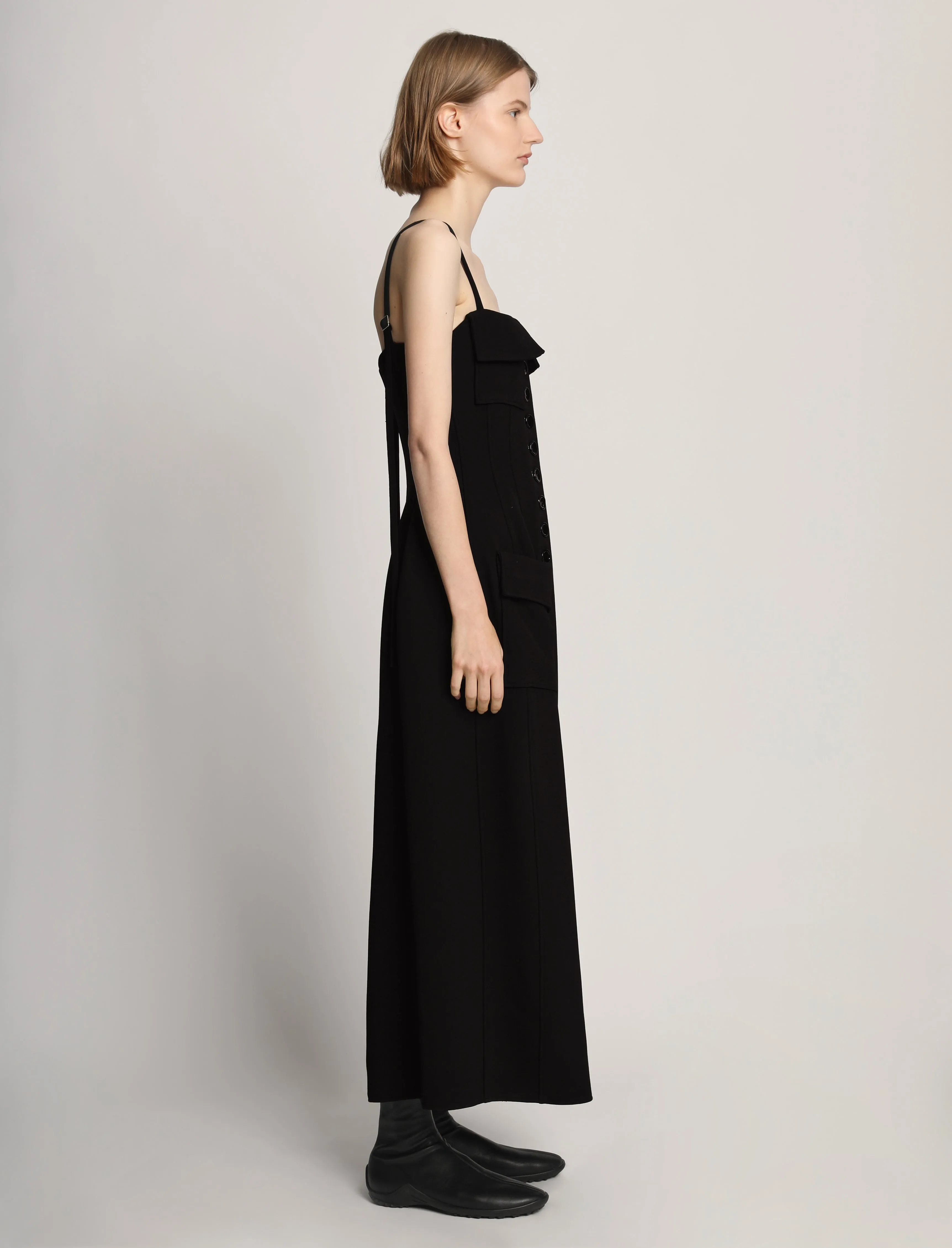 Bi-Stretch Crepe Dress sold by Proenza Schouler product image thumbnail 3