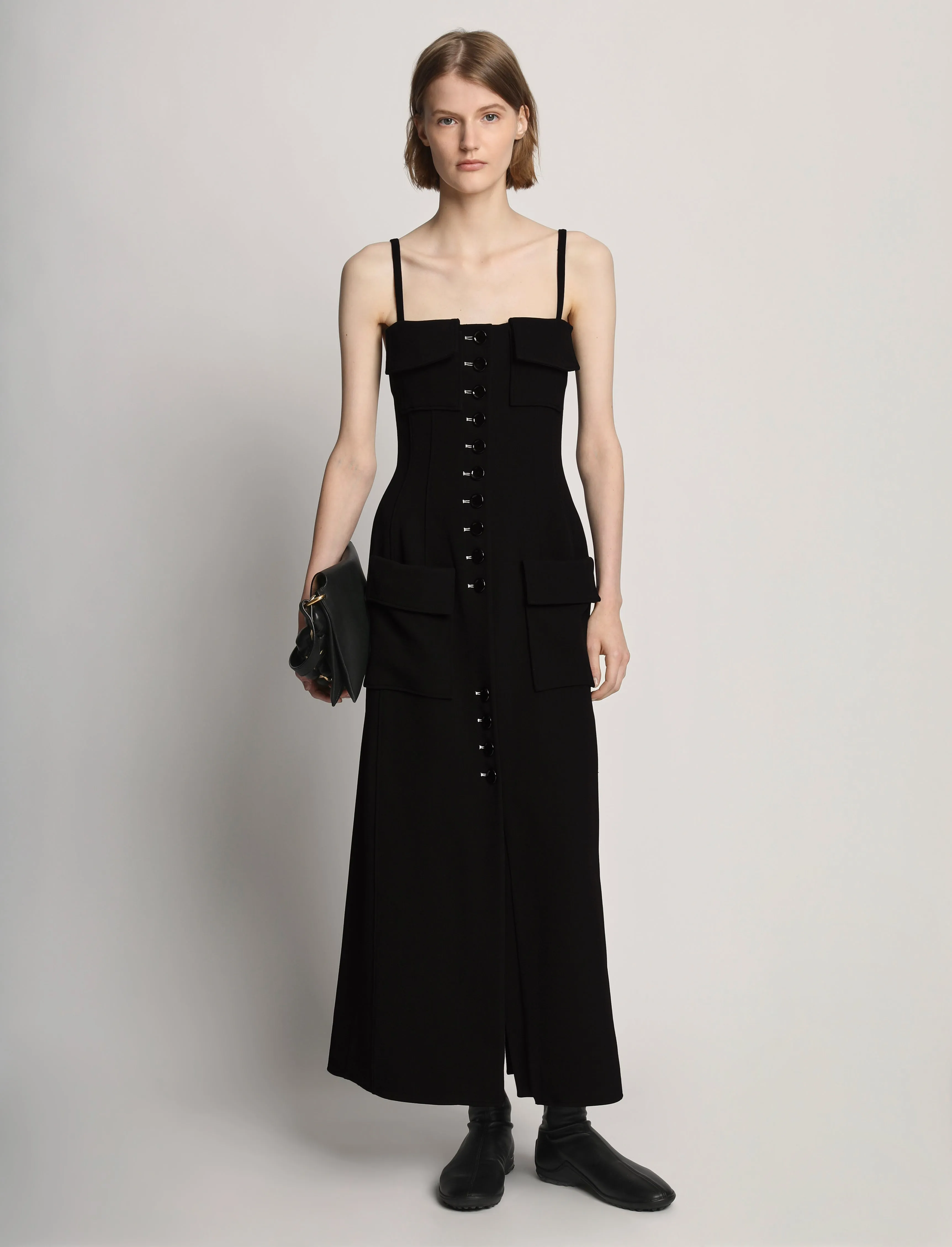 Bi-Stretch Crepe Dress sold by Proenza Schouler product image thumbnail 2