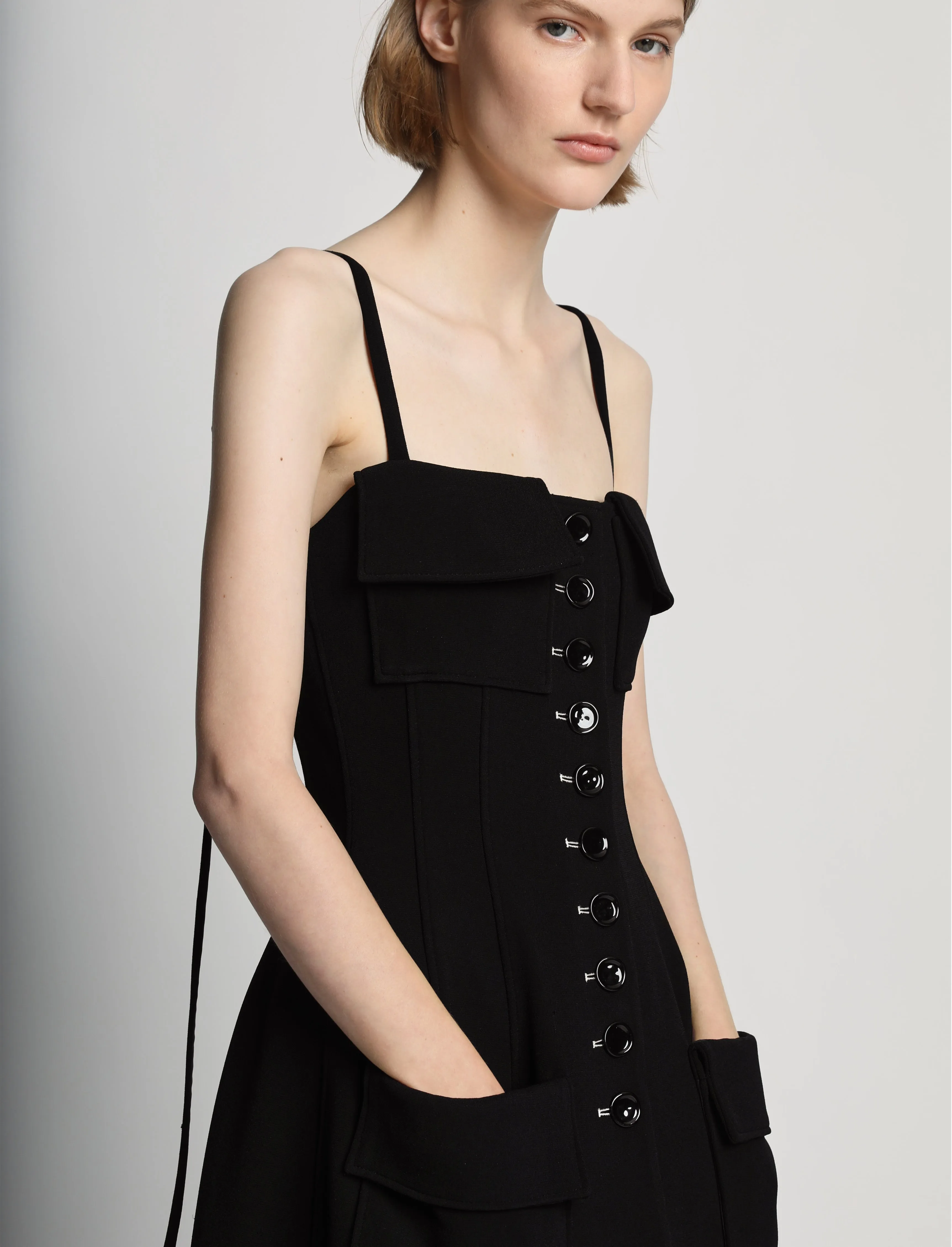 Bi-Stretch Crepe Dress sold by Proenza Schouler product image thumbnail 5