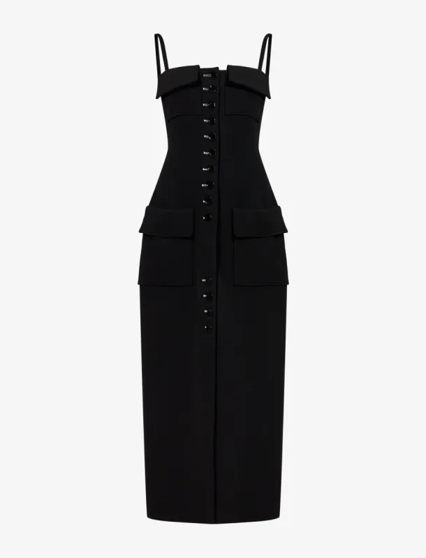 Bi-Stretch Crepe Dress made by Proenza Schouler