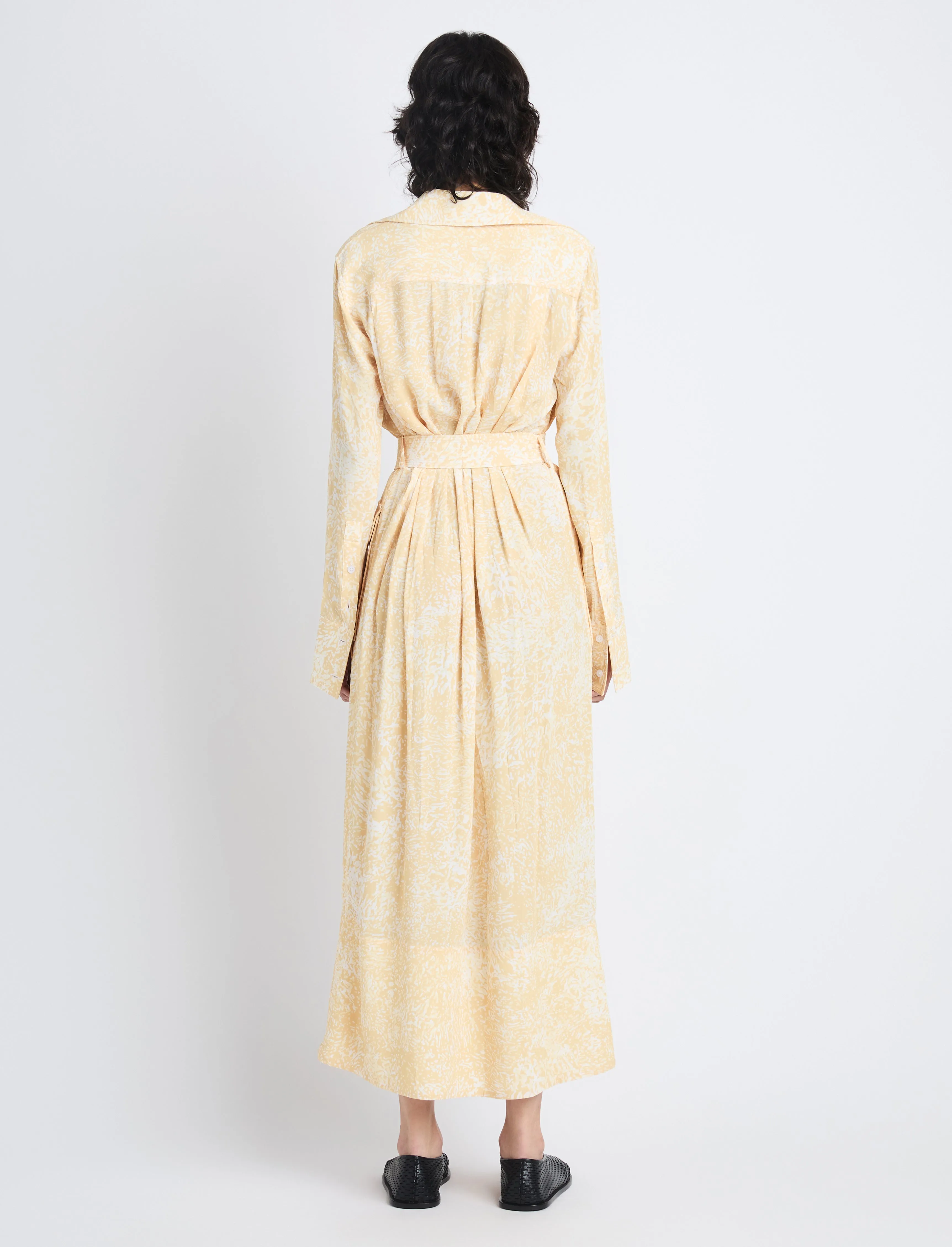 Vanessa Dress in Printed Viscose Crepe sold by Proenza Schouler product image thumbnail 4