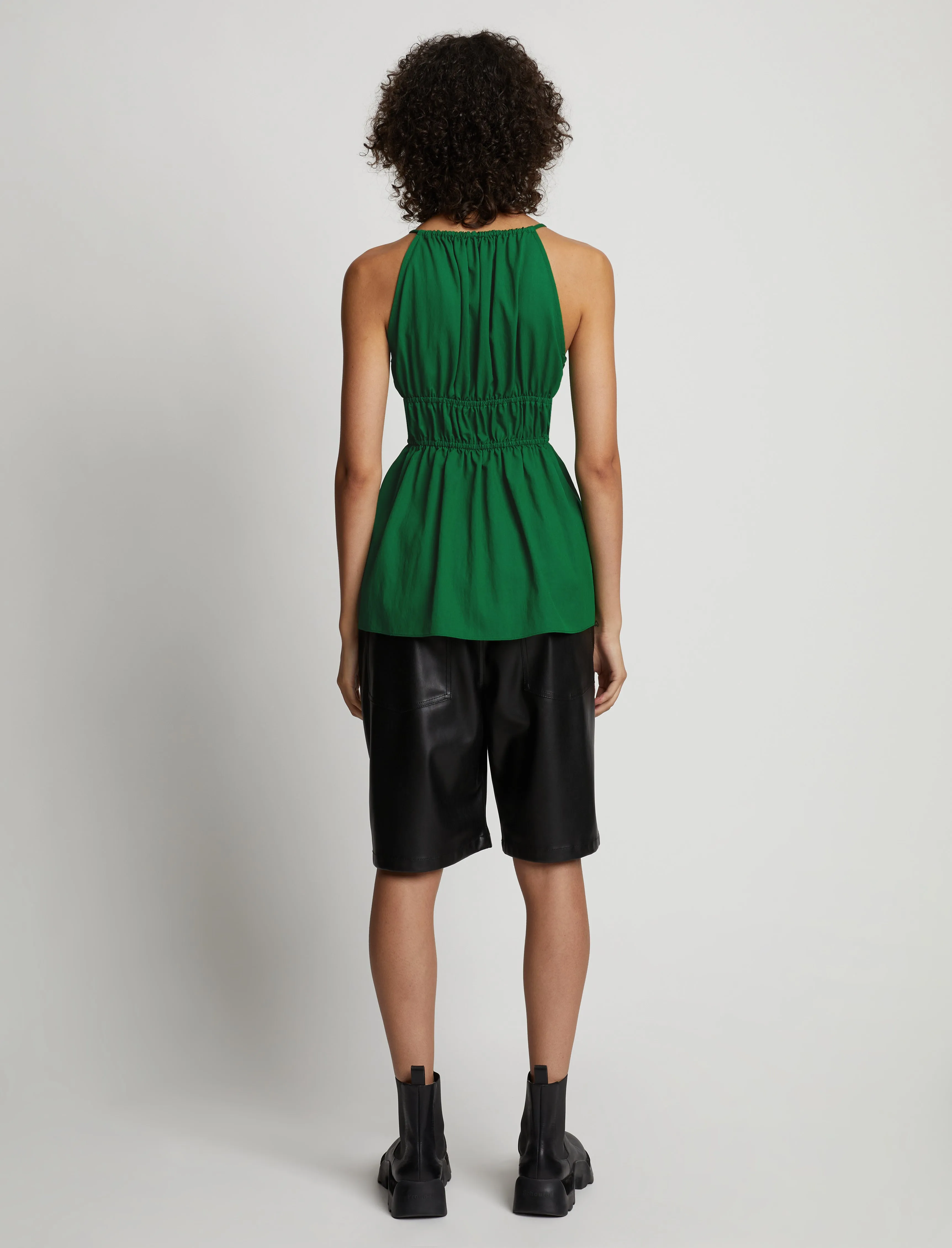 Drapey Suiting Ruched Top sold by Proenza Schouler product image thumbnail 5