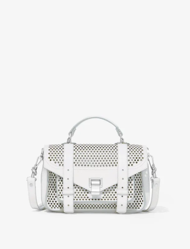 PS1 Tiny Bag in Perforated Leather sold by Proenza Schouler