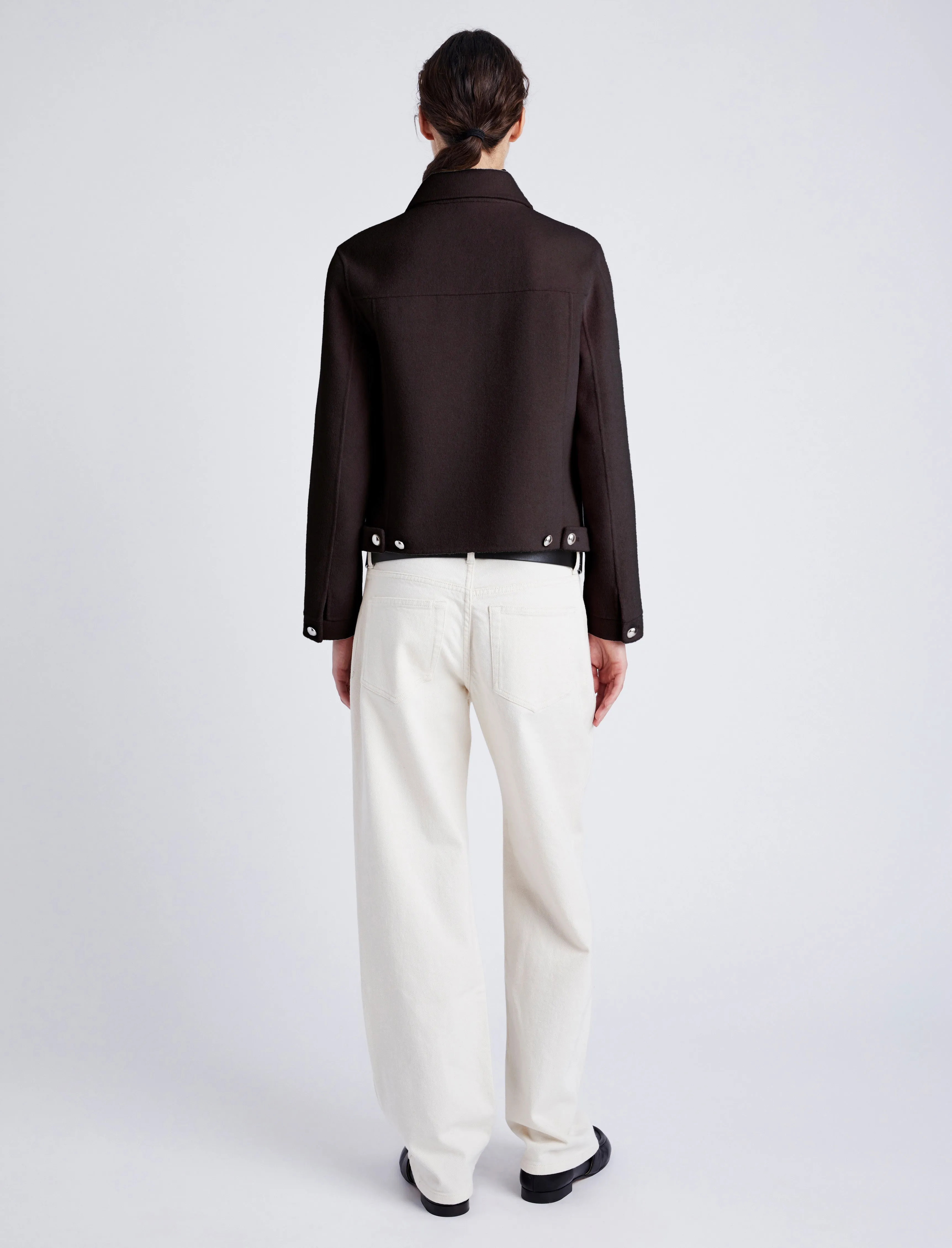 Emilie Jacket in Double Face Wool sold by Proenza Schouler product image thumbnail 5