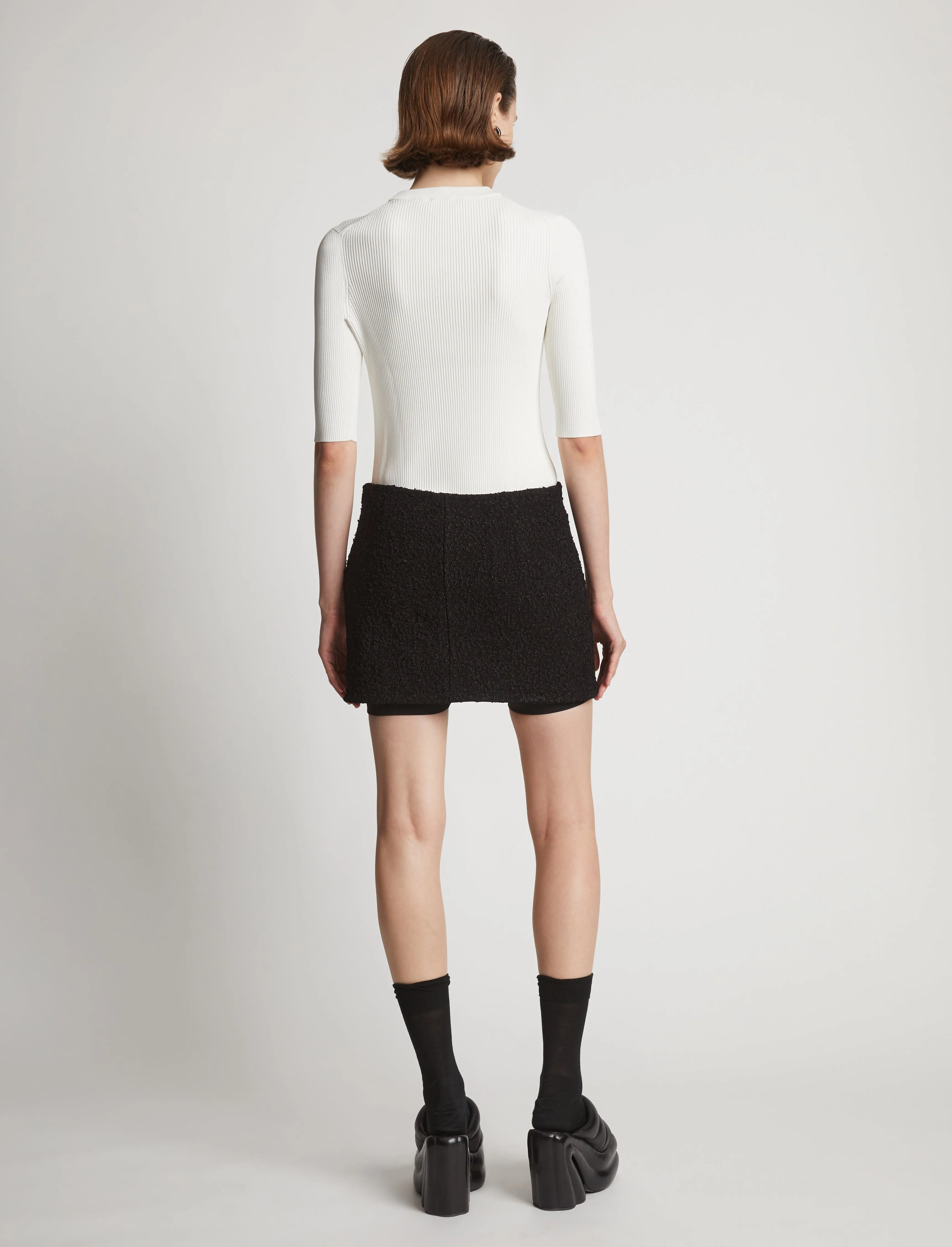 Boucle Tweed Skirt sold by Proenza Schouler product image thumbnail 4