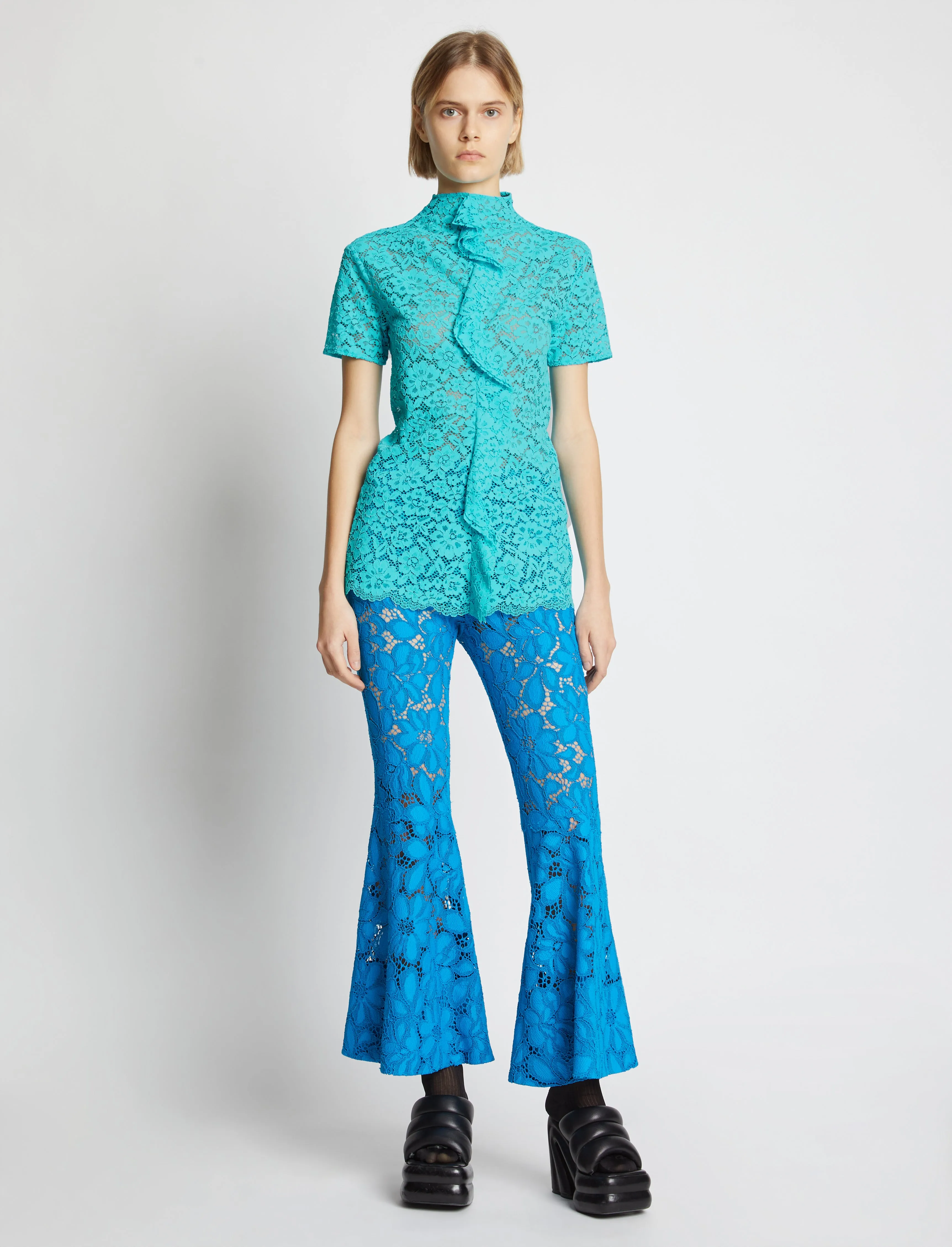 Stretch Lace Top sold by Proenza Schouler product image thumbnail 3